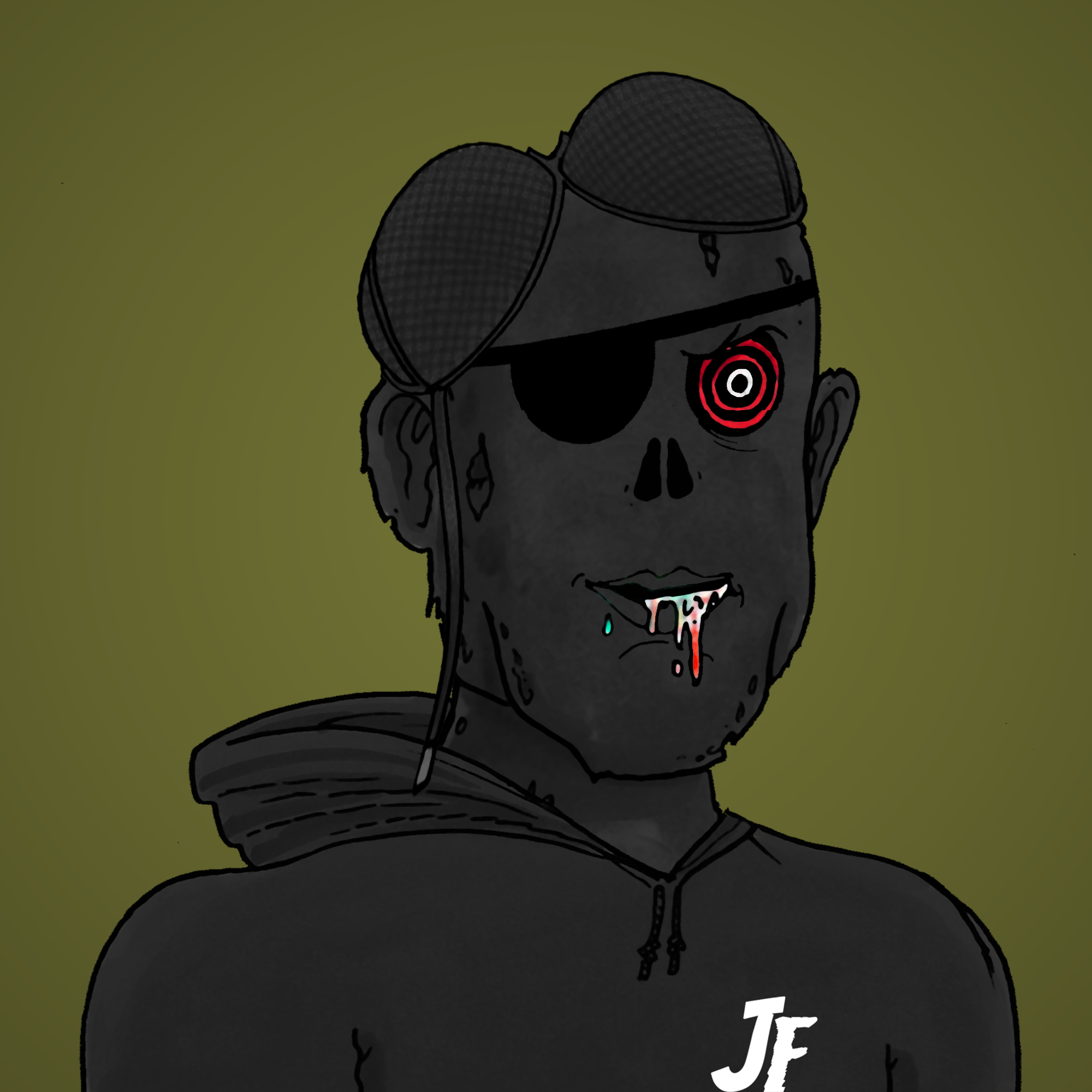 George Trosley - Jungle Freaks - Jungle Freak 1050 - NFT # 1050