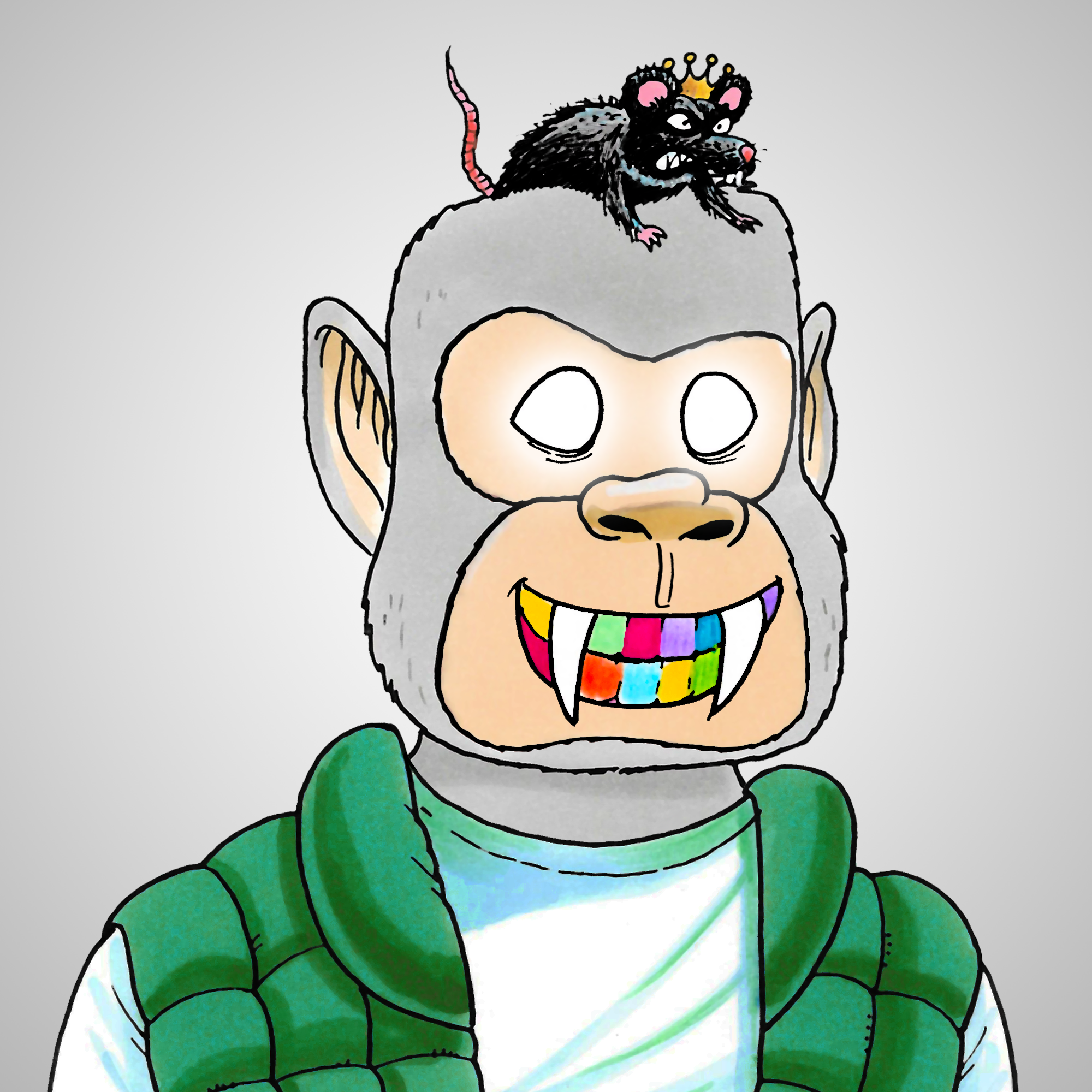 George Trosley - Jungle Freaks - Jungle Freak 106 - NFT # 106