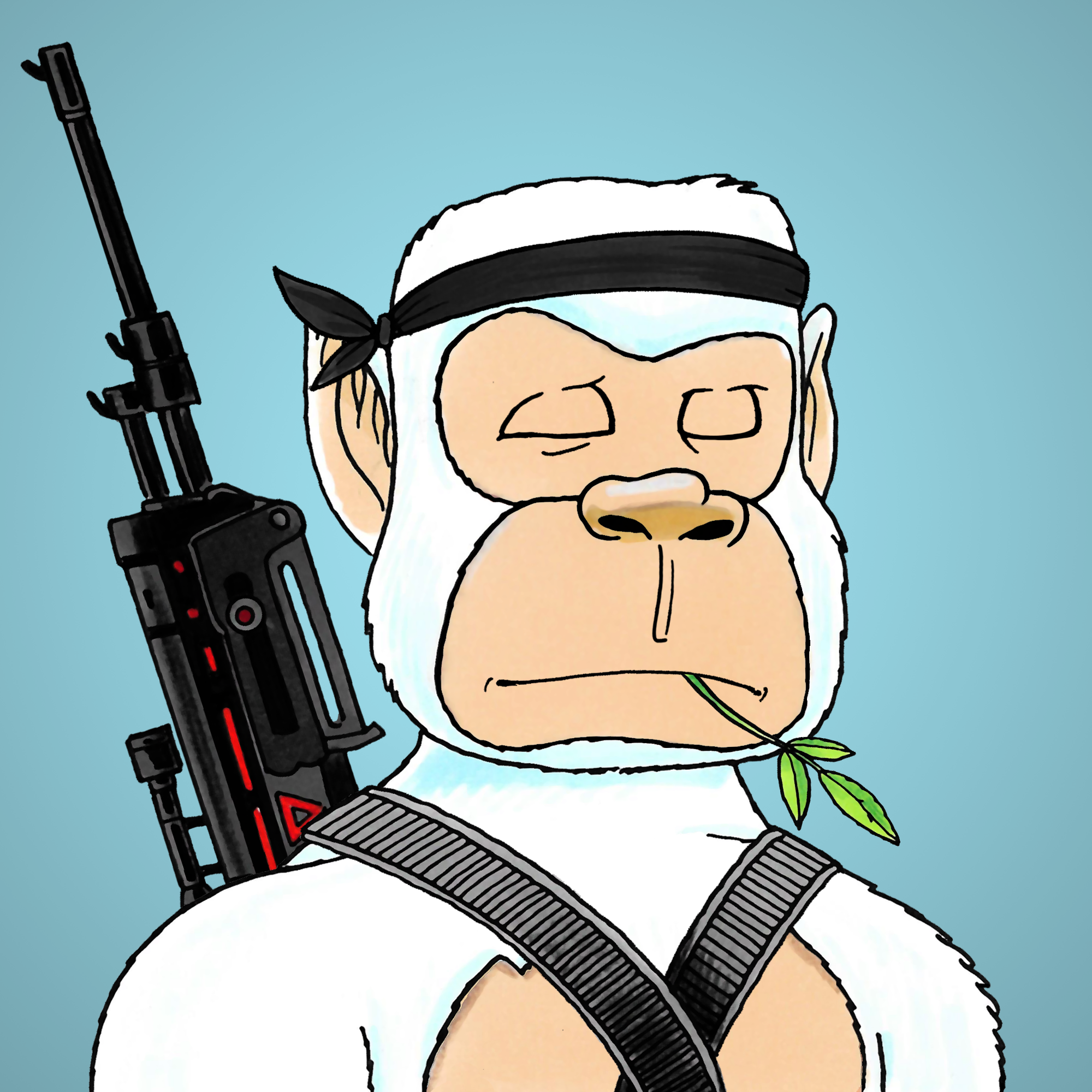 George Trosley - Jungle Freaks - Jungle Freak 1064 - NFT # 1064