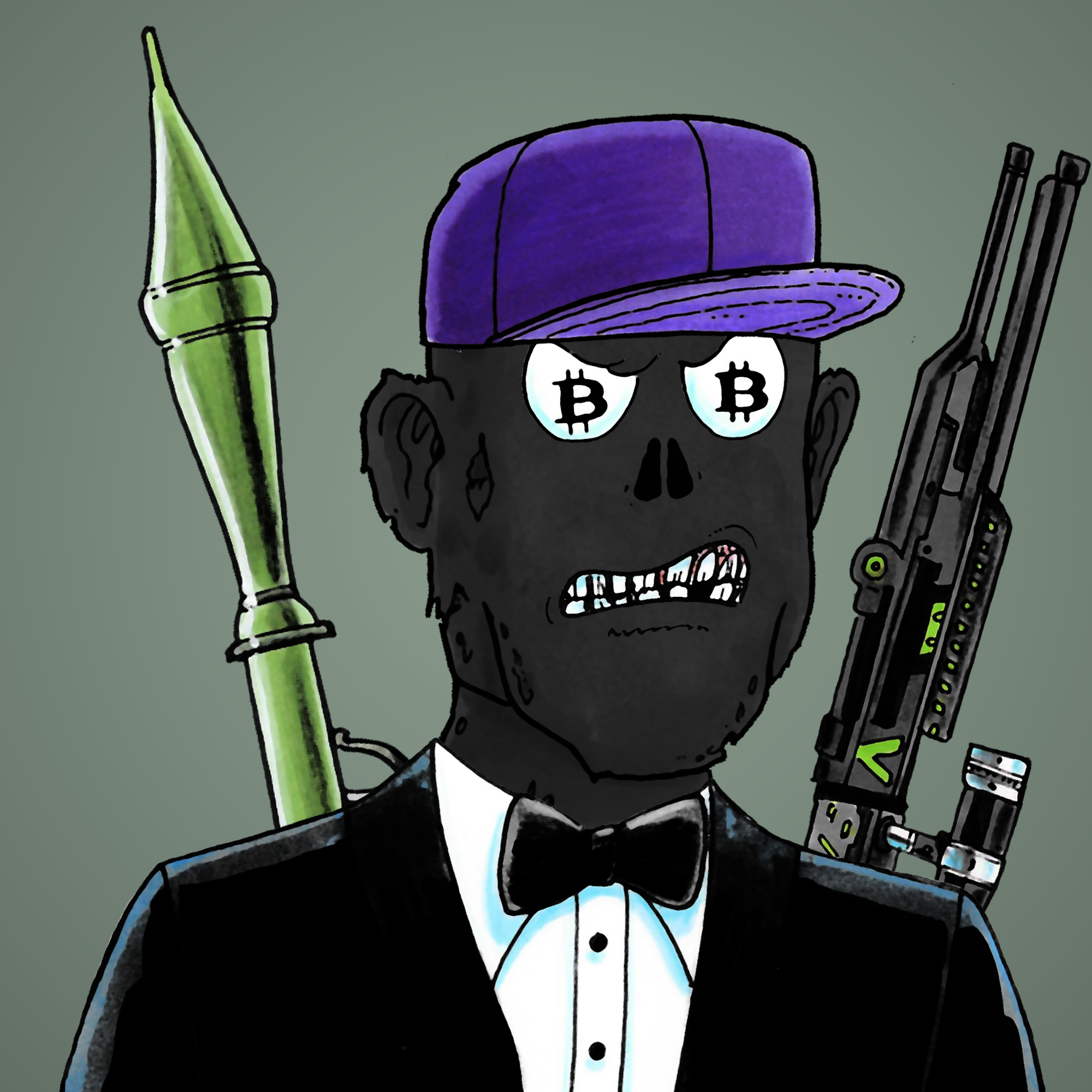 George Trosley - Jungle Freaks - Jungle Freak 1065 - NFT # 1065