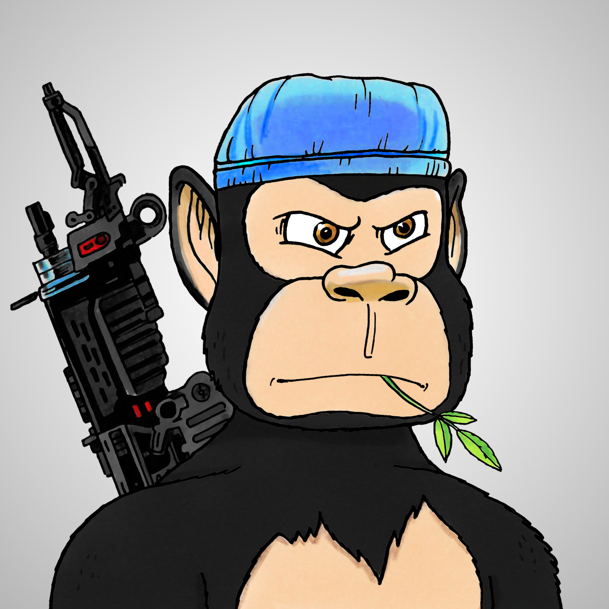 George Trosley - Jungle Freaks - Jungle Freak 1067 - NFT # 1067