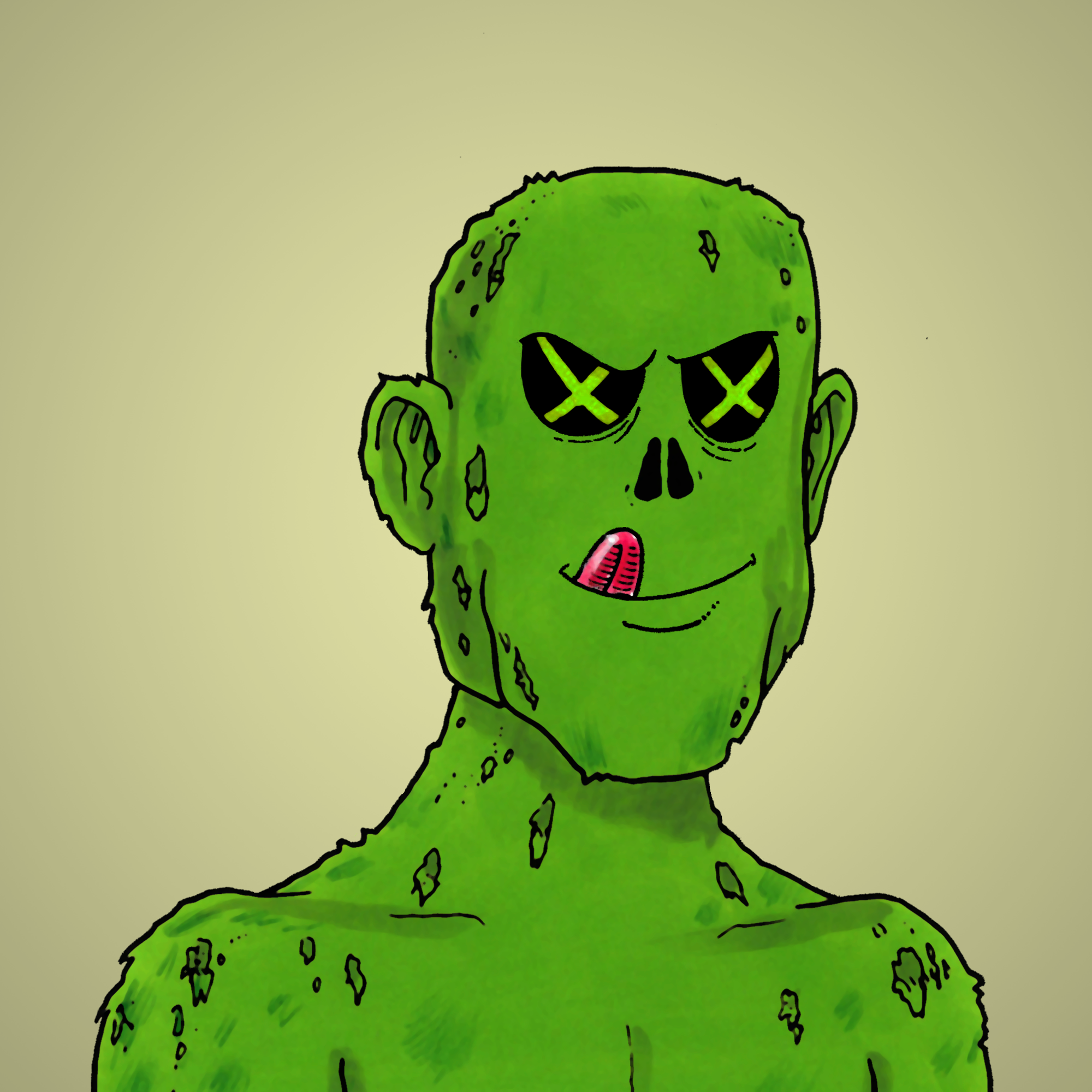 George Trosley - Jungle Freaks - Jungle Freak 107 - NFT # 107