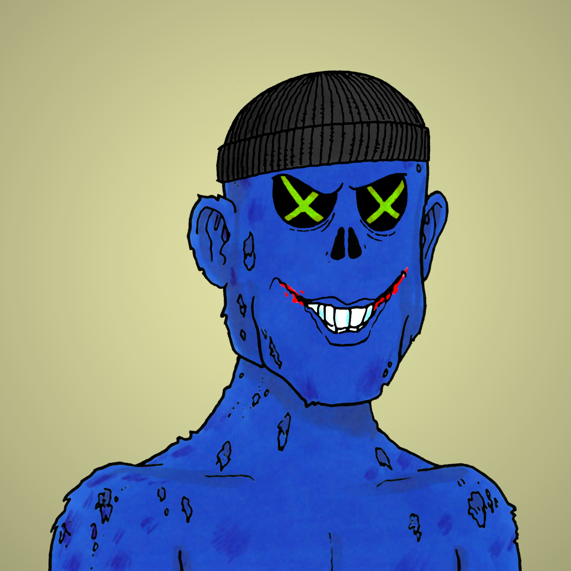 George Trosley - Jungle Freaks - Jungle Freak 1073 - NFT # 1073