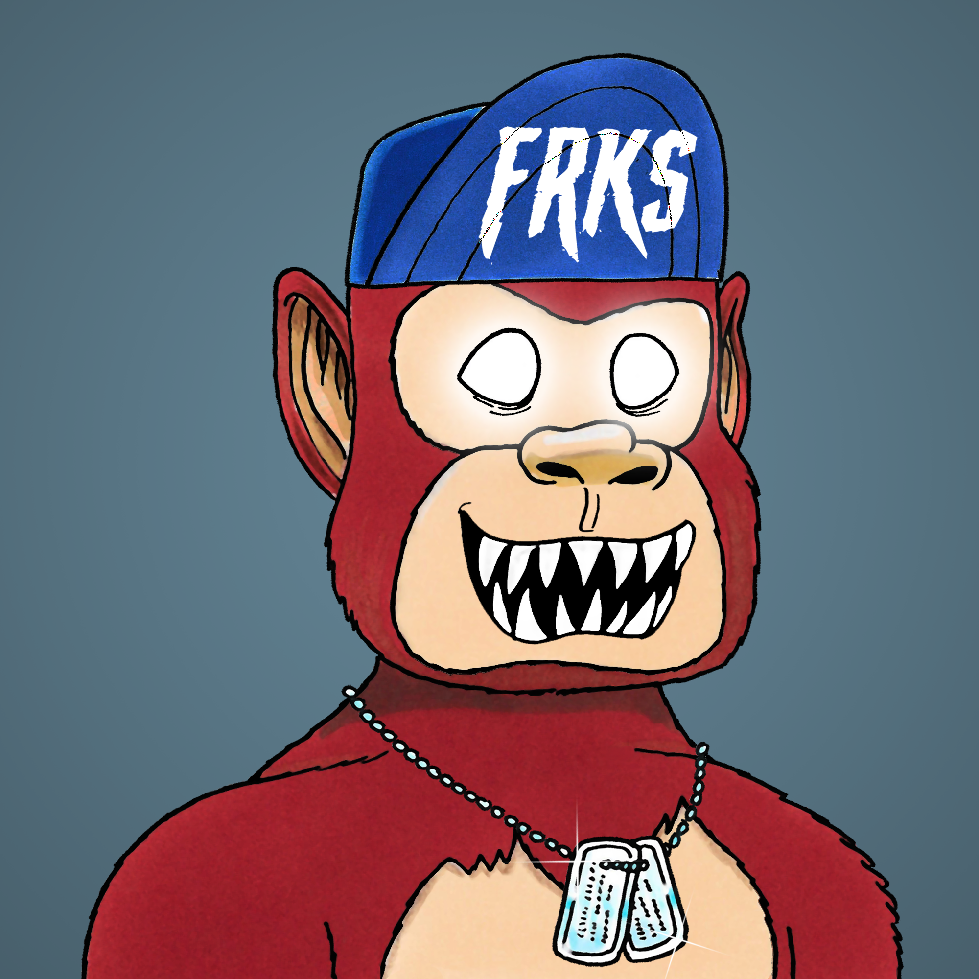 George Trosley - Jungle Freaks - Jungle Freak 1078 - NFT # 1078