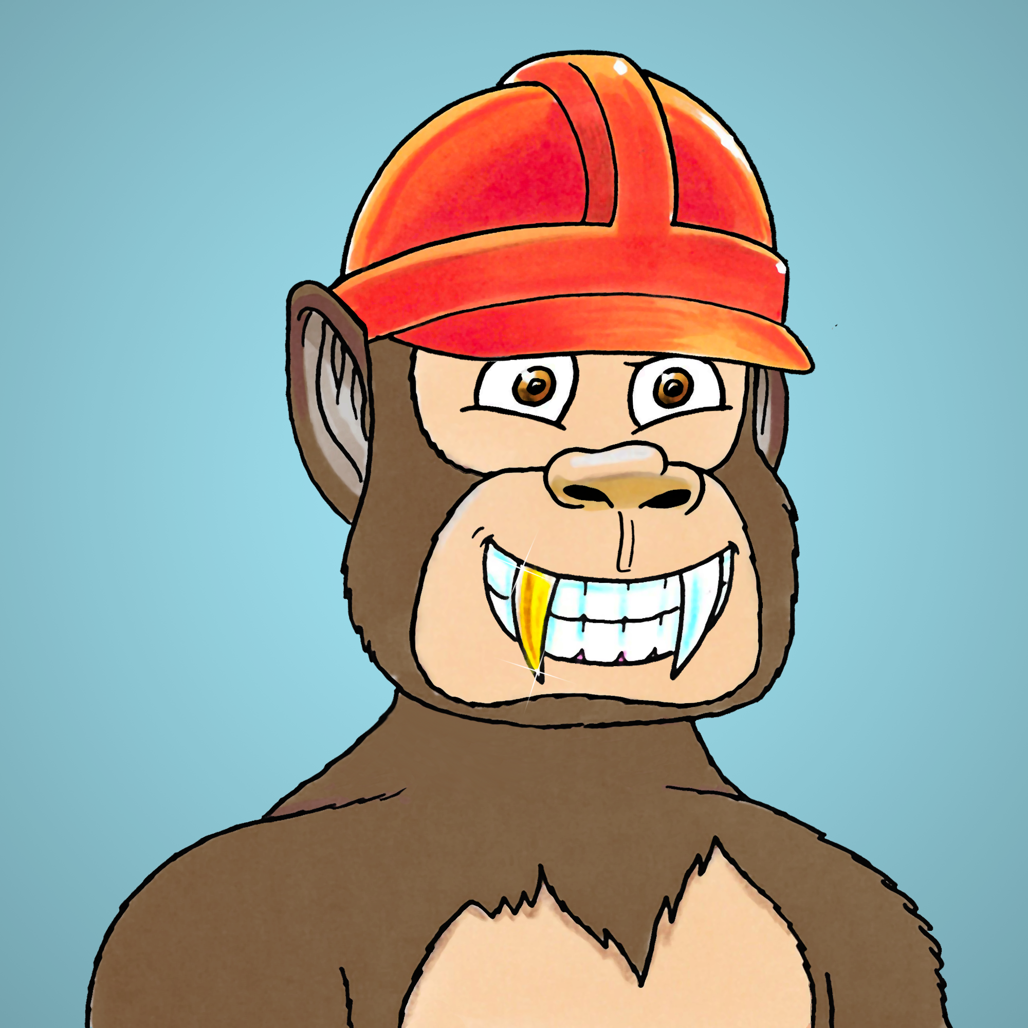 George Trosley - Jungle Freaks - Jungle Freak 108 - NFT # 108