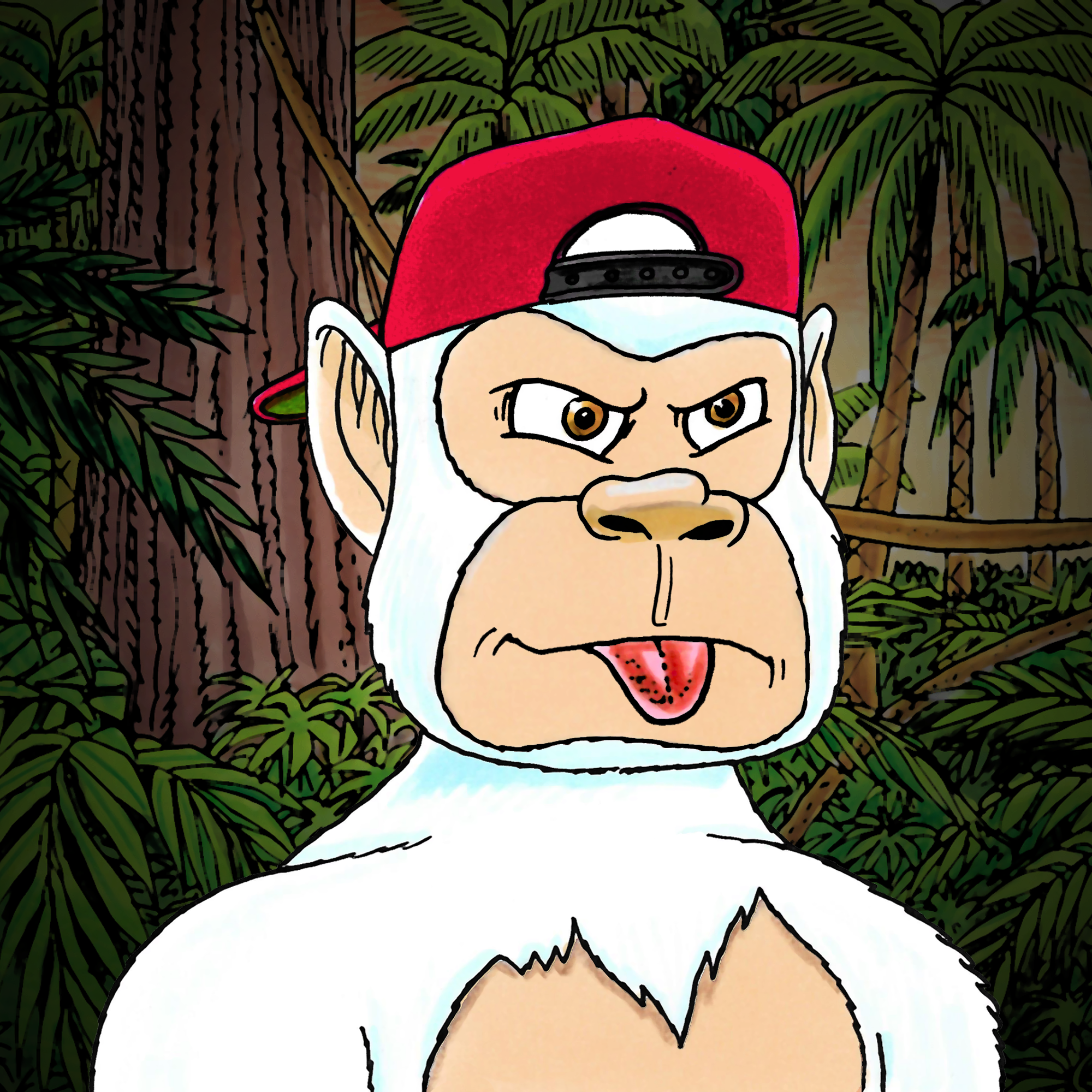 George Trosley - Jungle Freaks - Jungle Freak 1080 - NFT # 1080