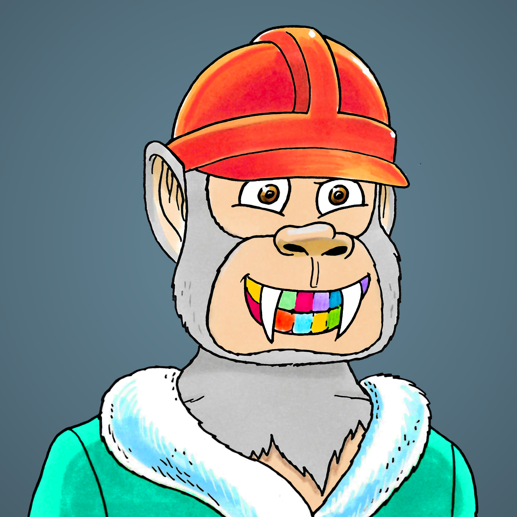 George Trosley - Jungle Freaks - Jungle Freak 1090 - NFT # 1090