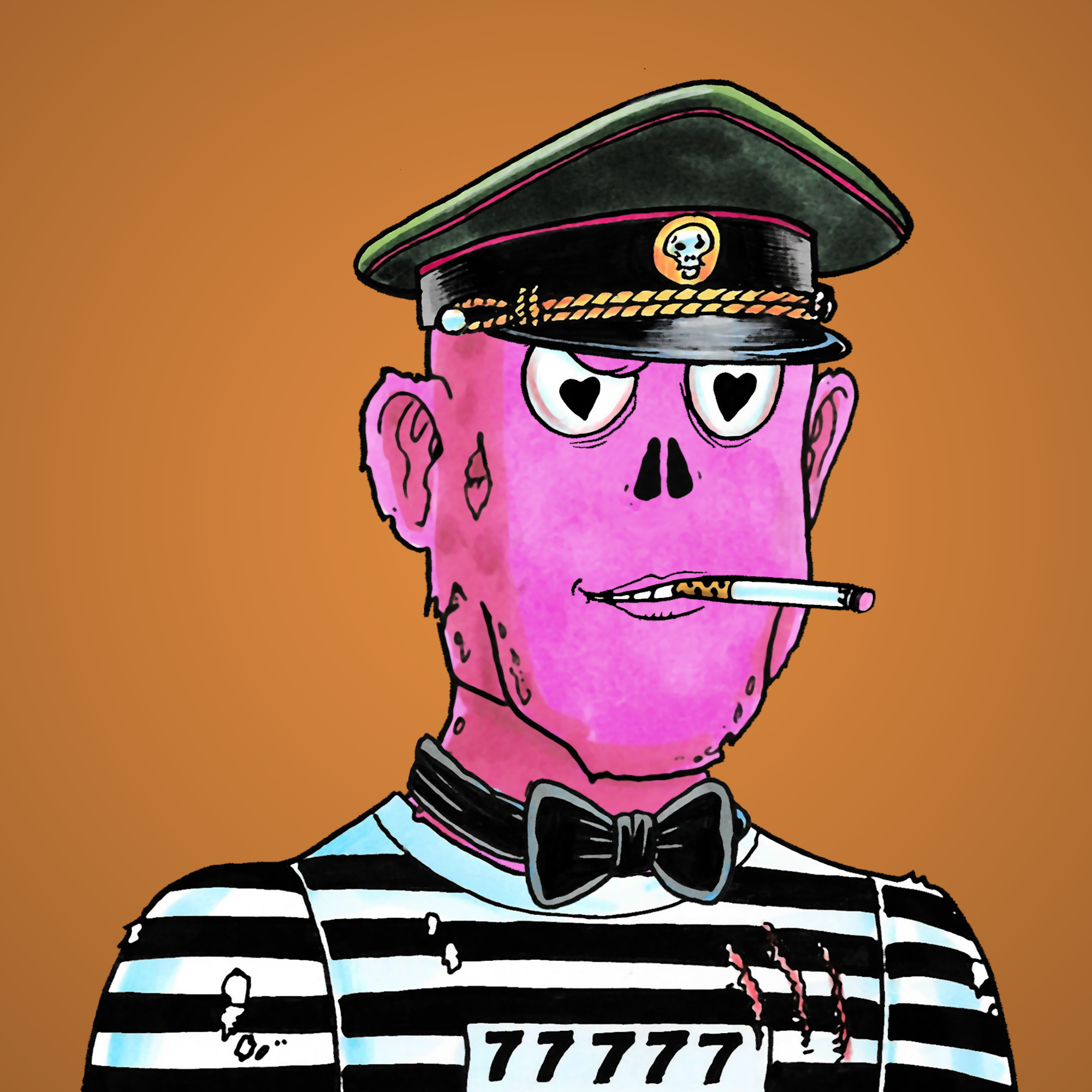 George Trosley - Jungle Freaks - Jungle Freak 1098 - NFT # 1098