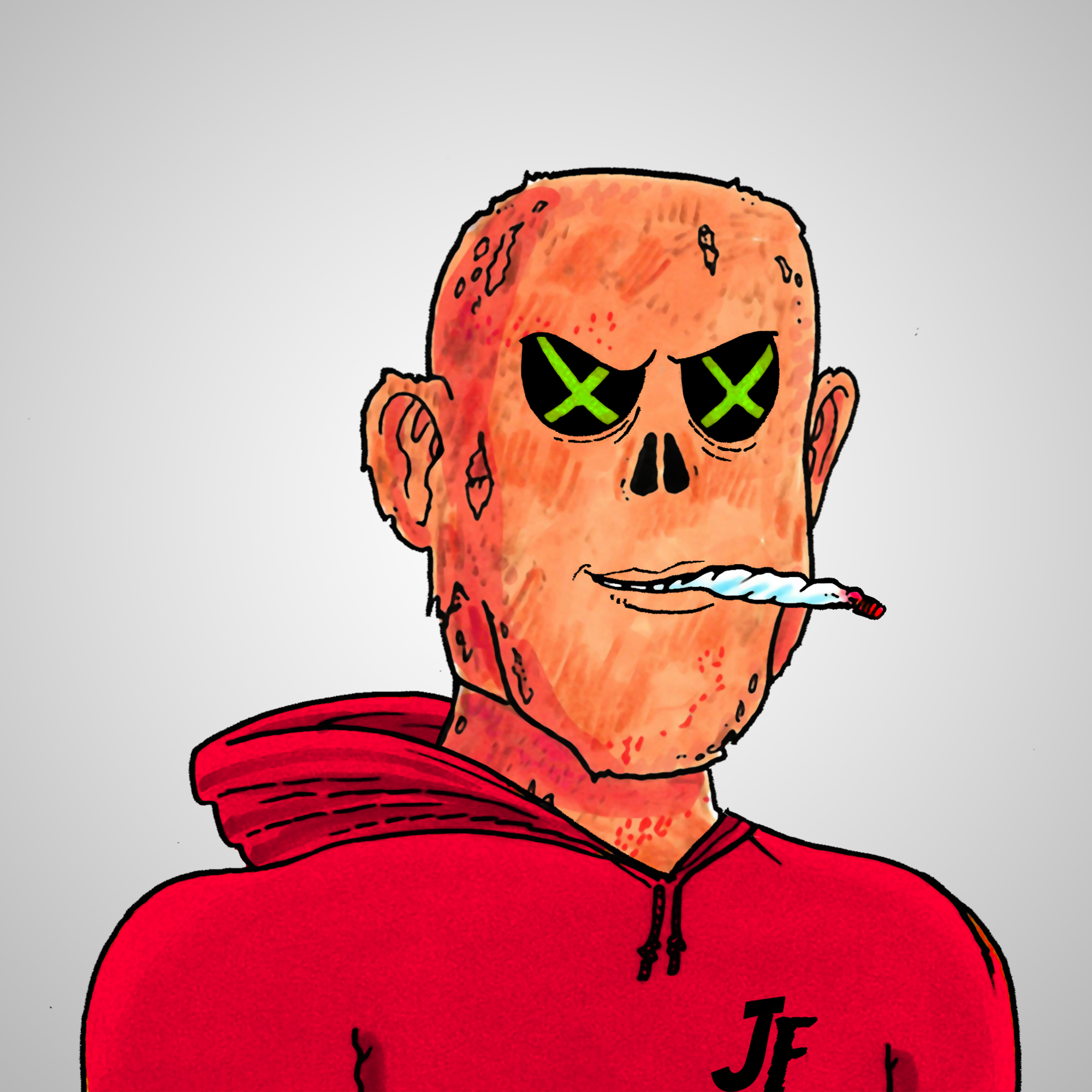 George Trosley - Jungle Freaks - Jungle Freak 1099 - NFT # 1099