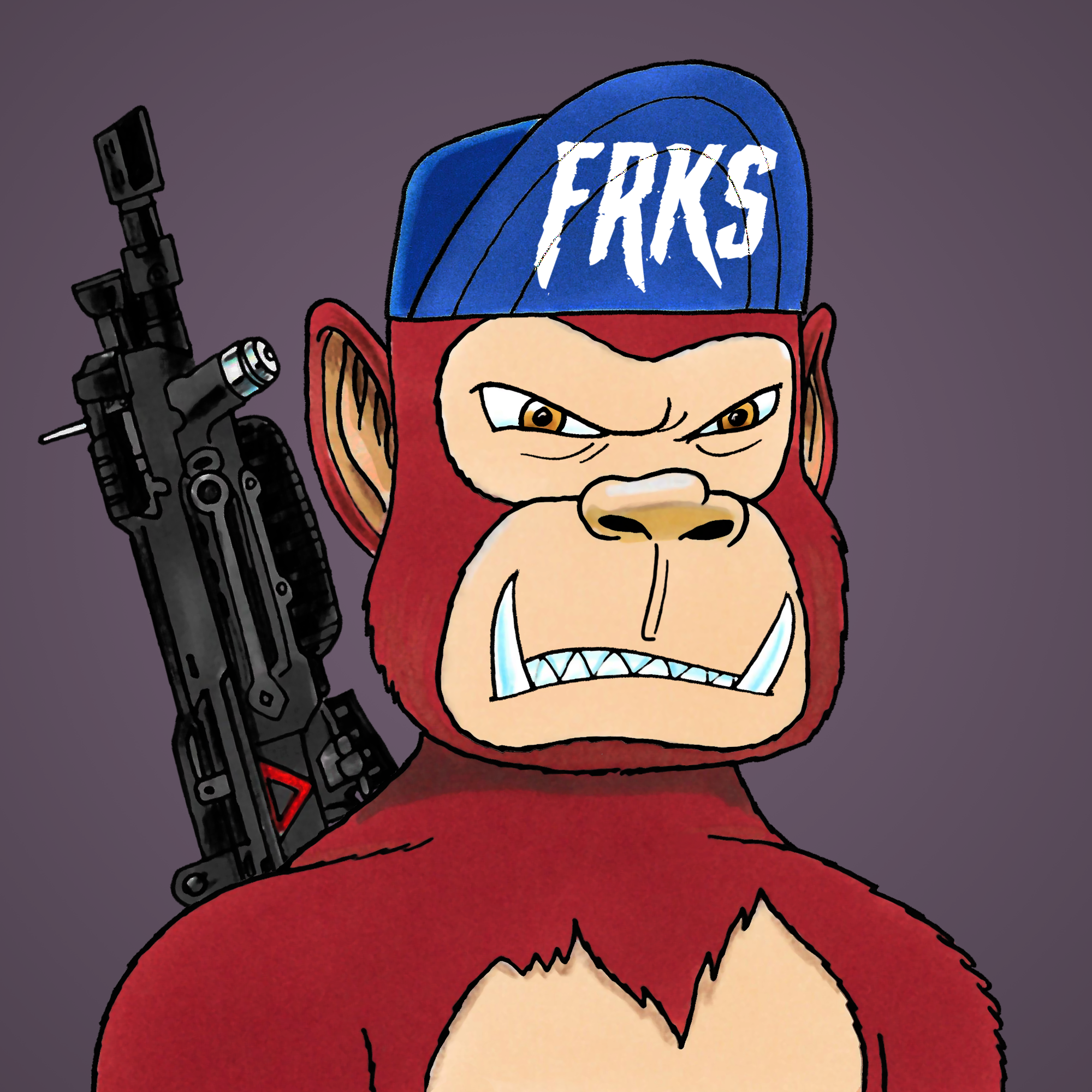 George Trosley - Jungle Freaks - Jungle Freak 11 - NFT # 11