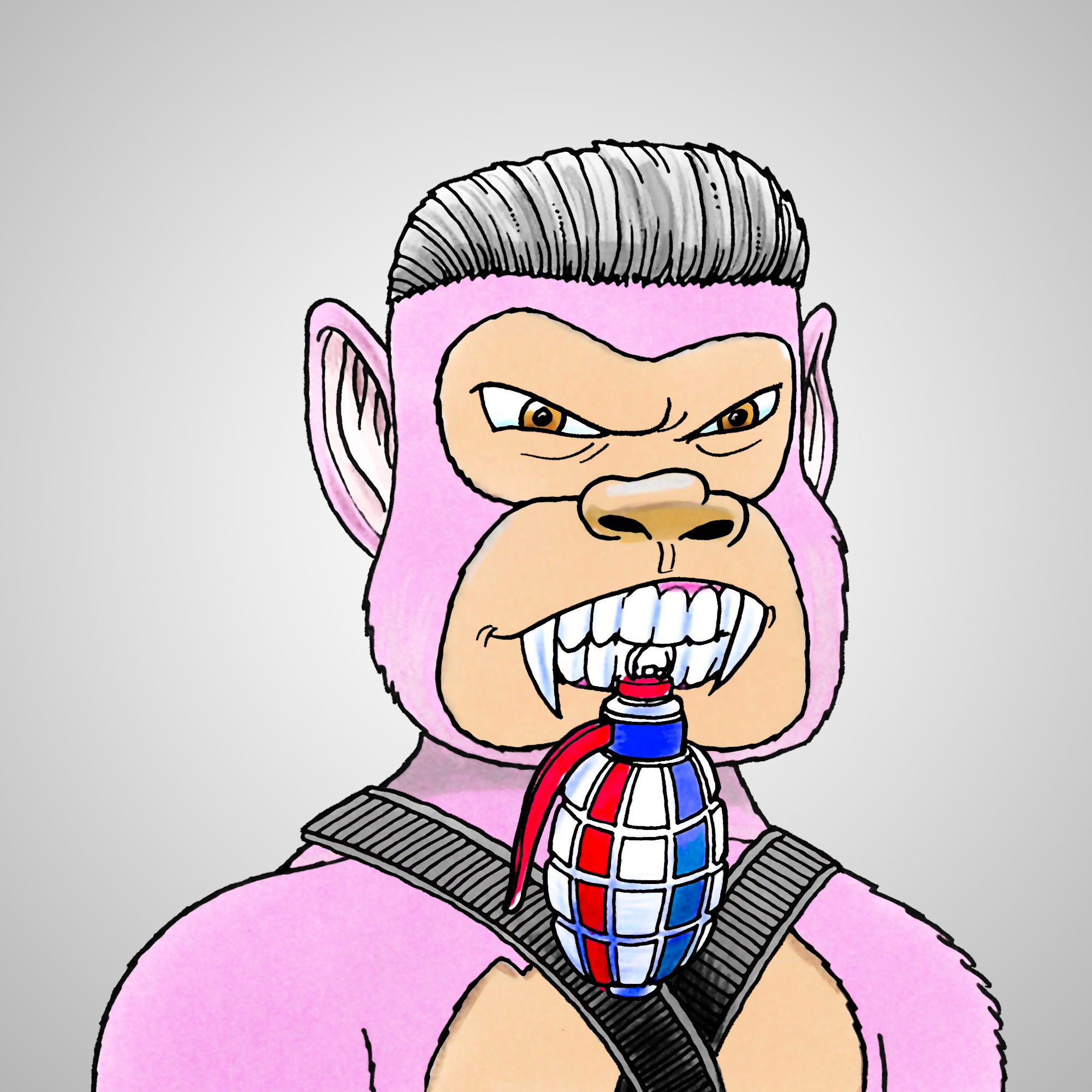 George Trosley - Jungle Freaks - Jungle Freak 110 - NFT # 110