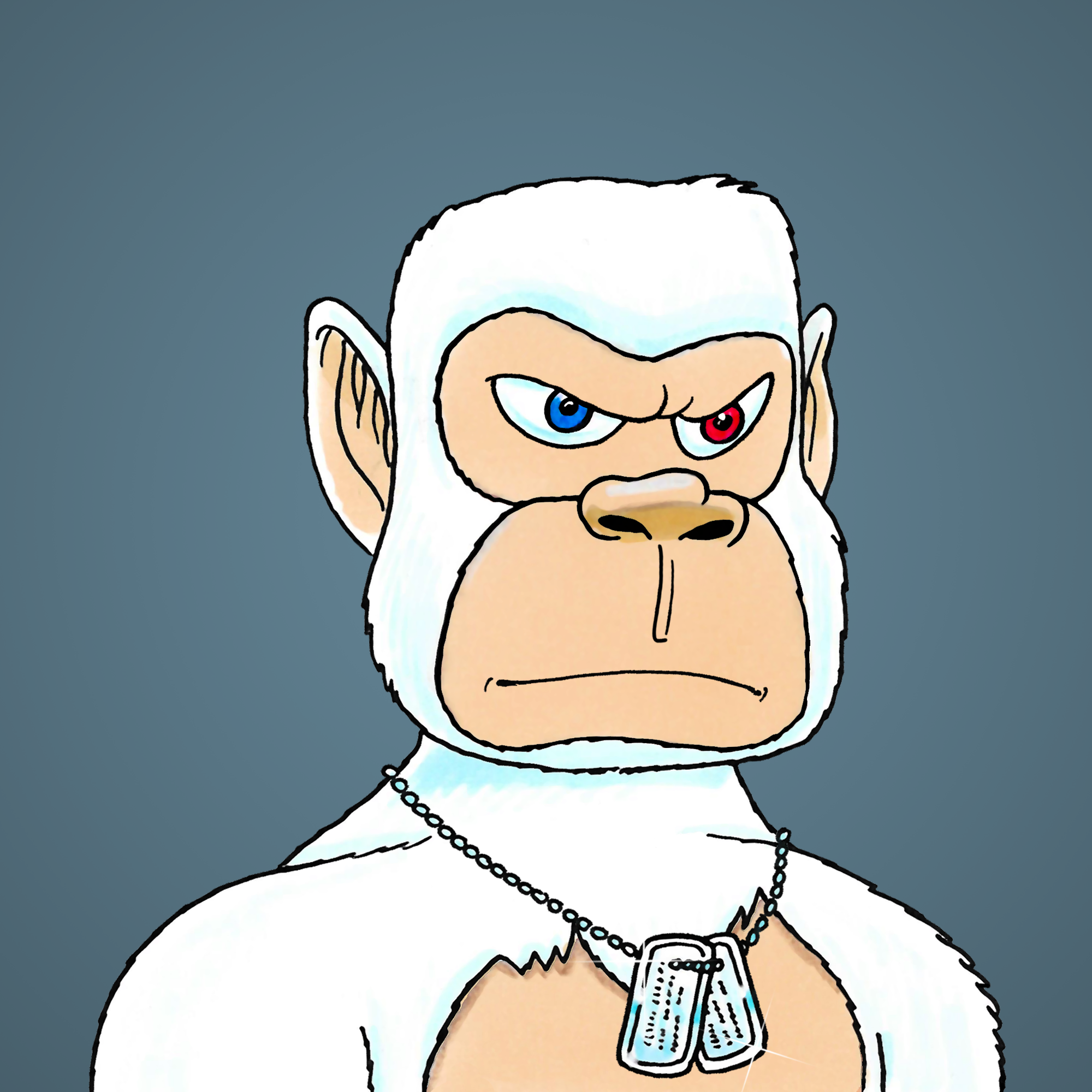 George Trosley - Jungle Freaks - Jungle Freak 1101 - NFT # 1101