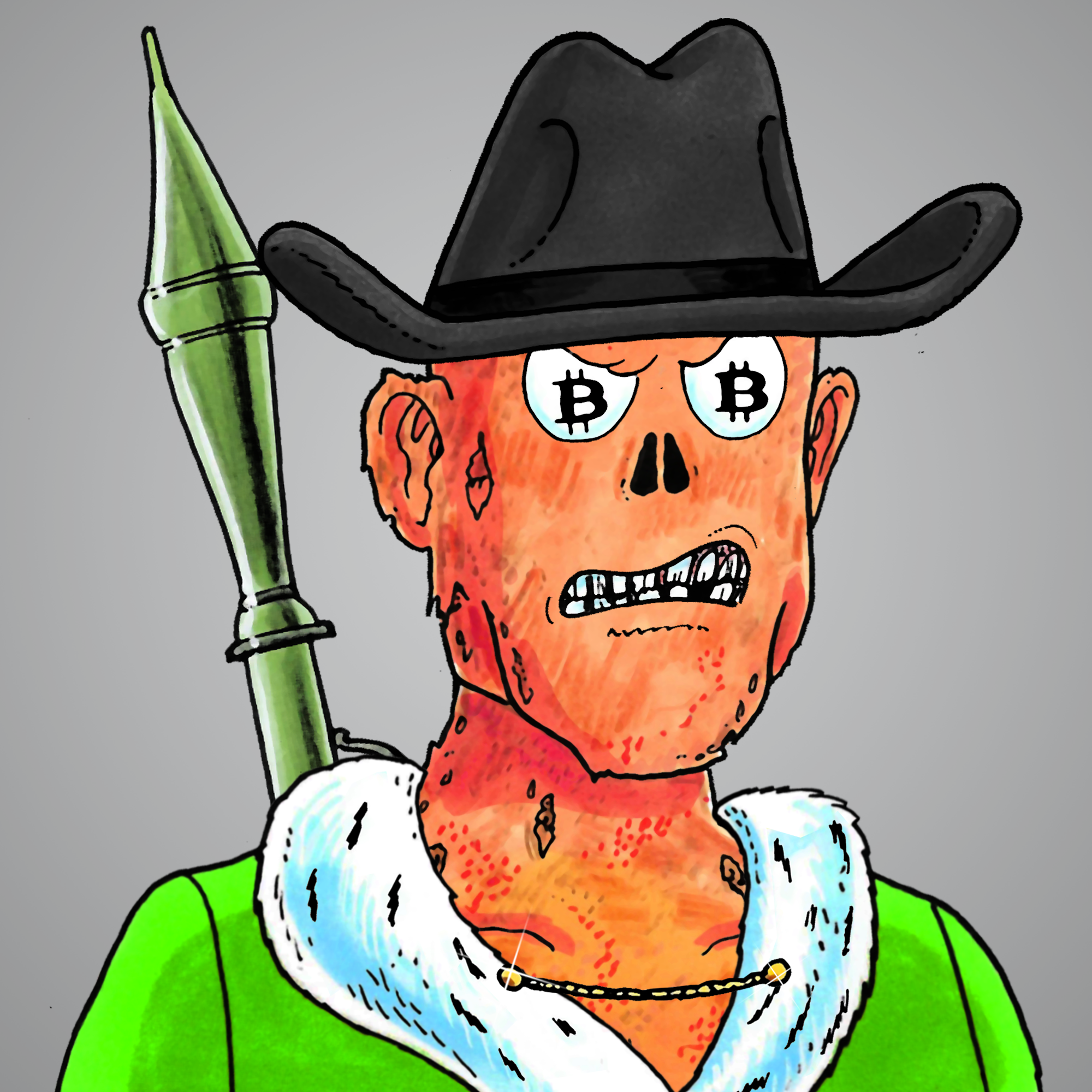 George Trosley - Jungle Freaks - Jungle Freak 1104 - NFT # 1104