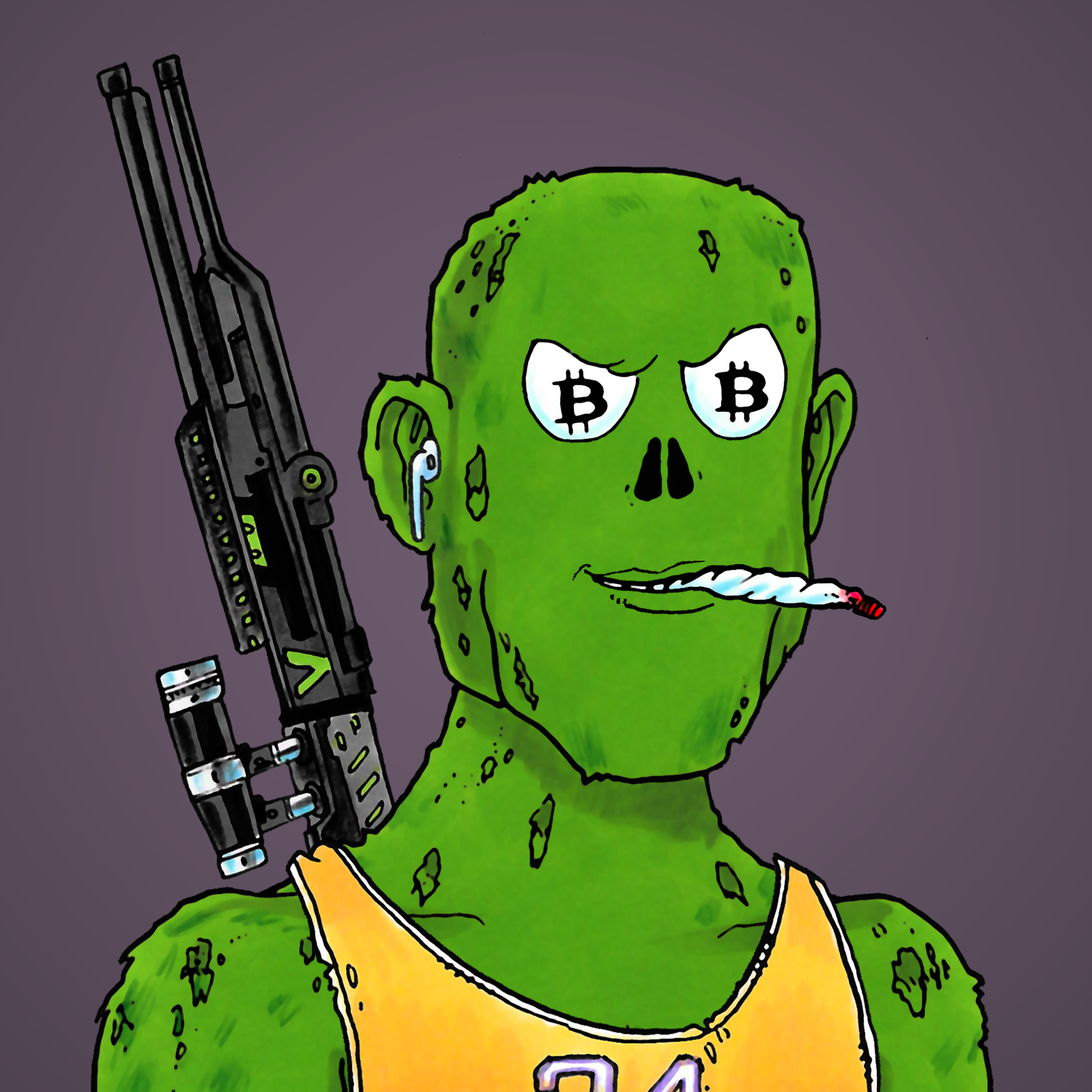 George Trosley - Jungle Freaks - Jungle Freak 111 - NFT # 111