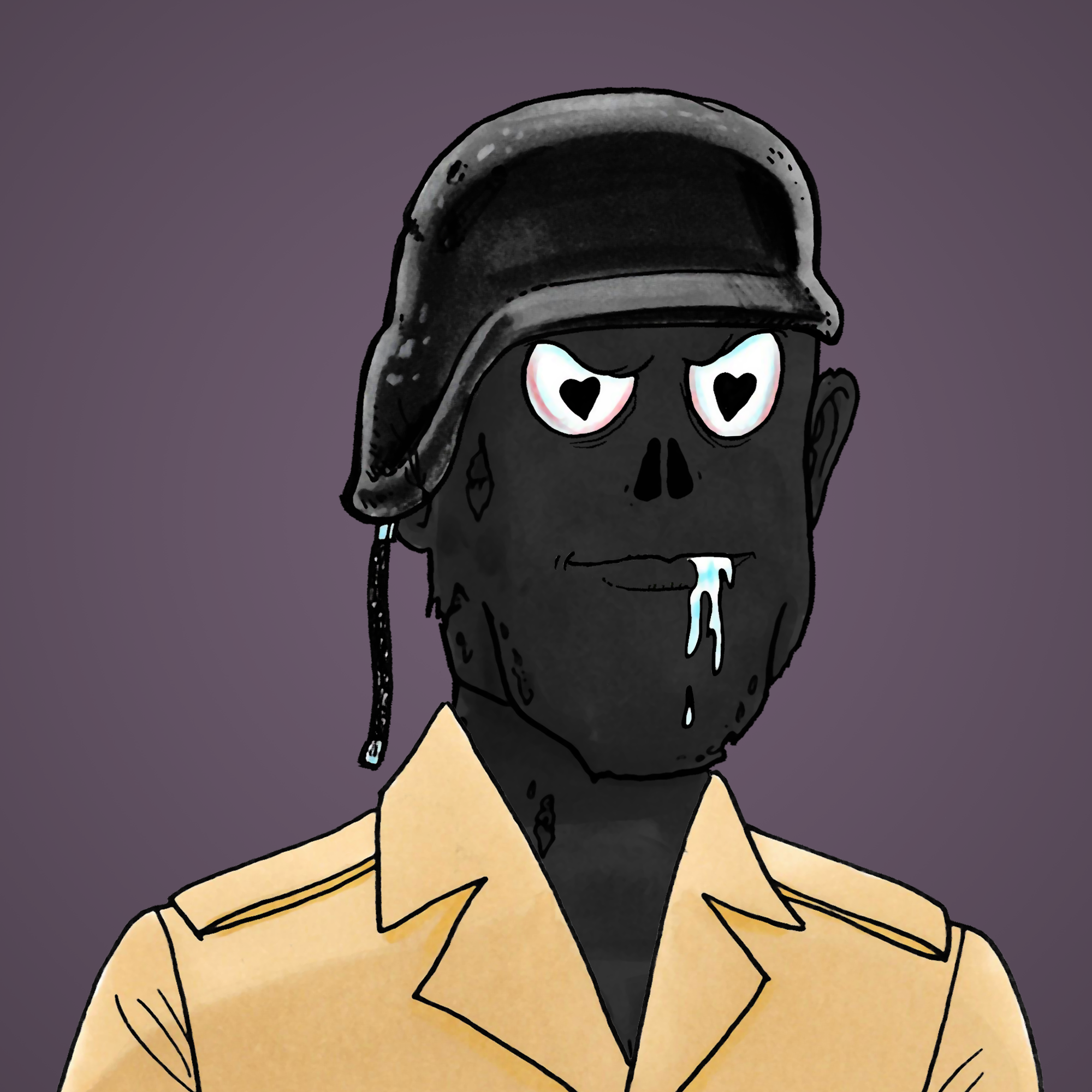 George Trosley - Jungle Freaks - Jungle Freak 1117 - NFT # 1117