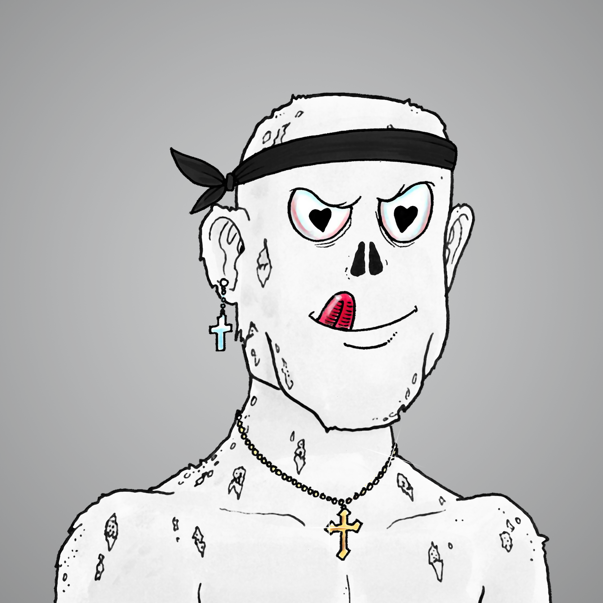 George Trosley - Jungle Freaks - Jungle Freak 1123 - NFT # 1123