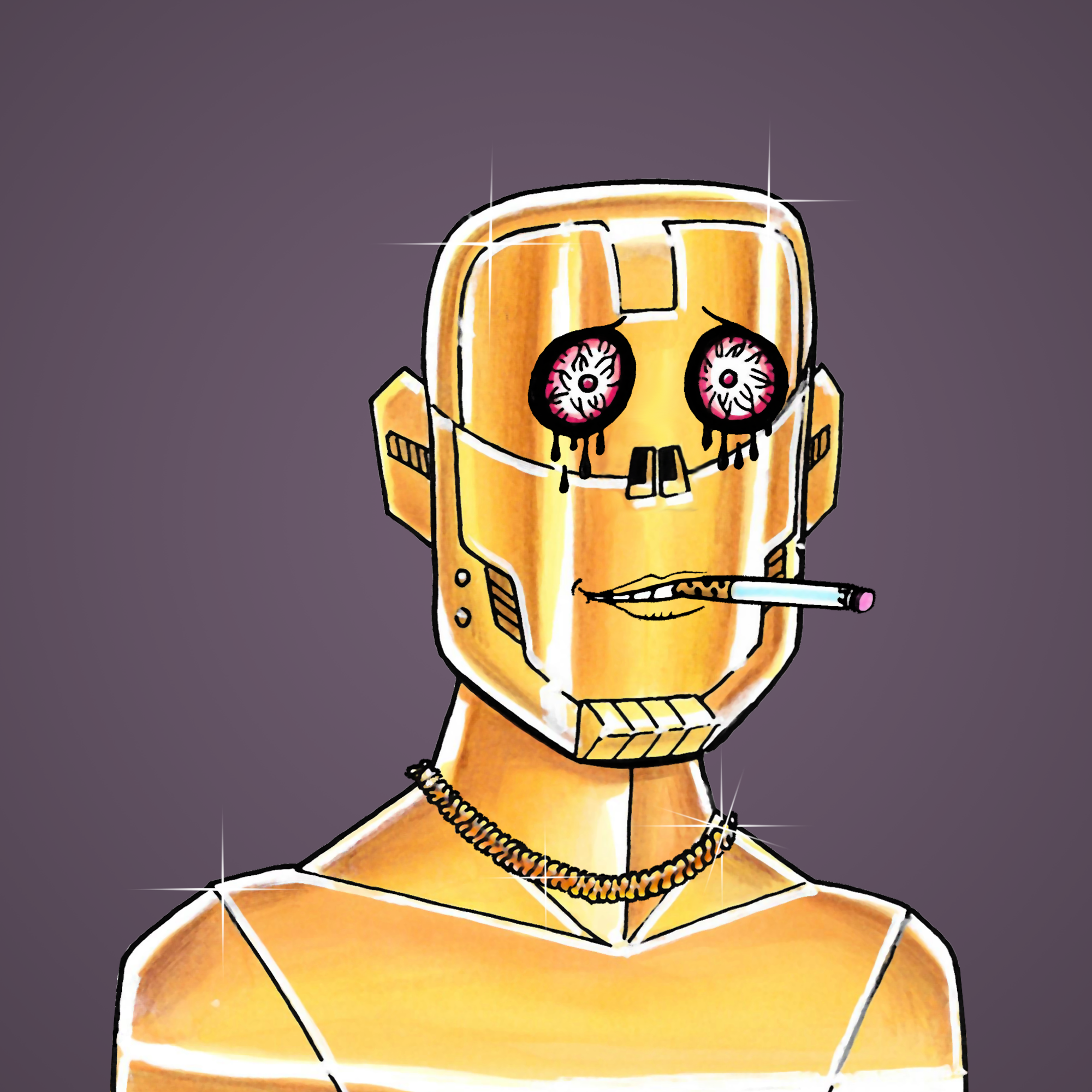 George Trosley - Jungle Freaks - Jungle Freak 1127 - NFT # 1127