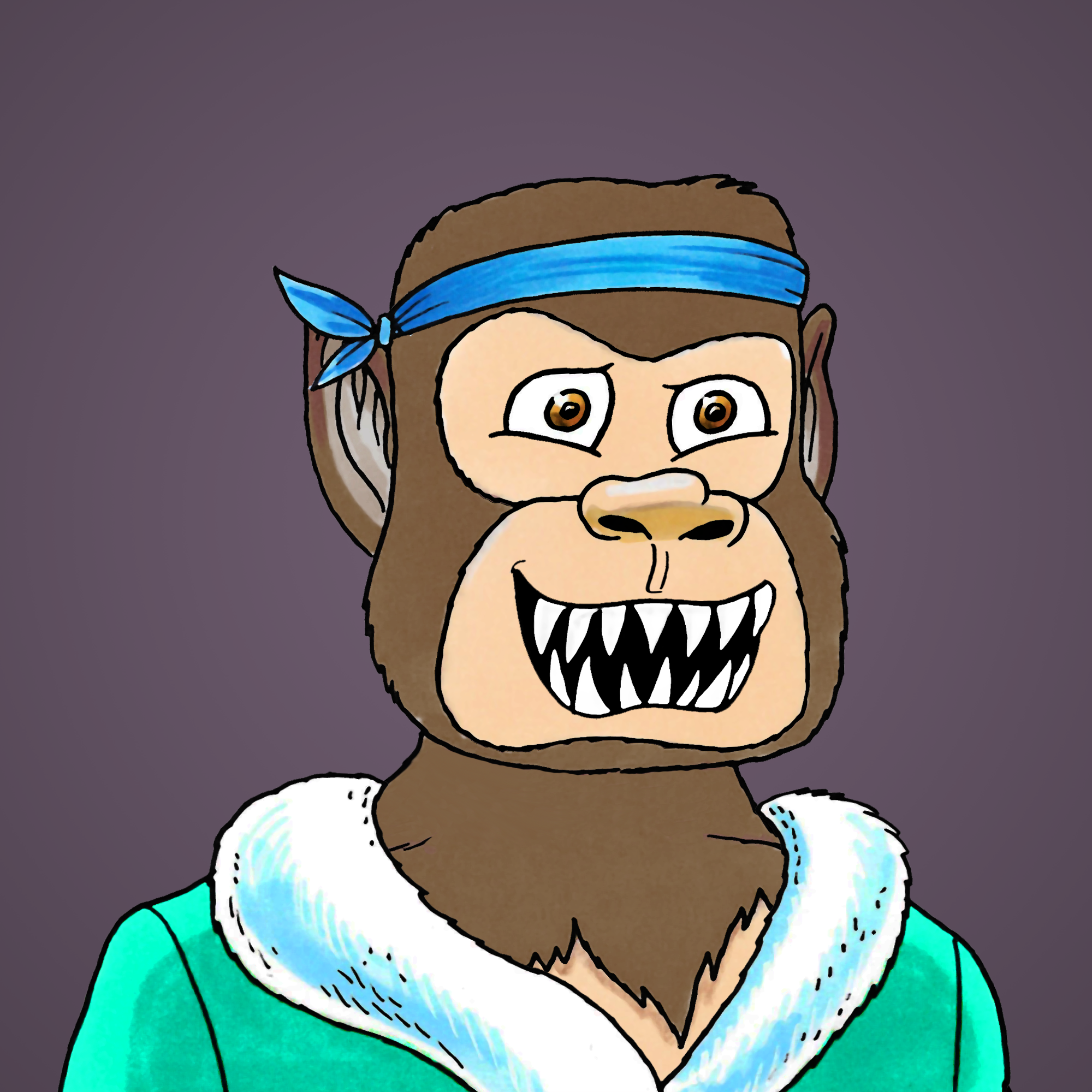 George Trosley - Jungle Freaks - Jungle Freak 1135 - NFT # 1135