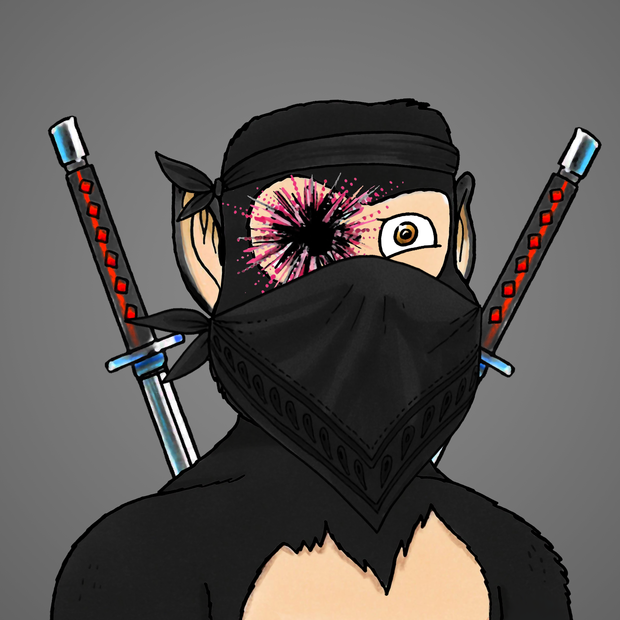 George Trosley - Jungle Freaks - Jungle Freak 1137 - NFT # 1137