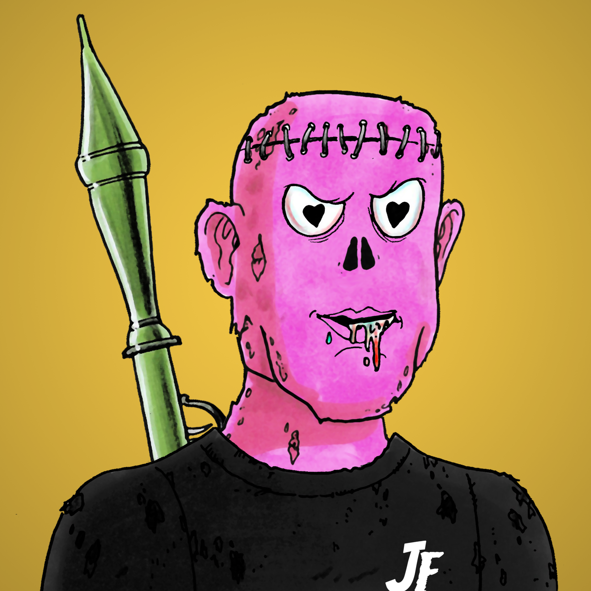 George Trosley - Jungle Freaks - Jungle Freak 1139 - NFT # 1139