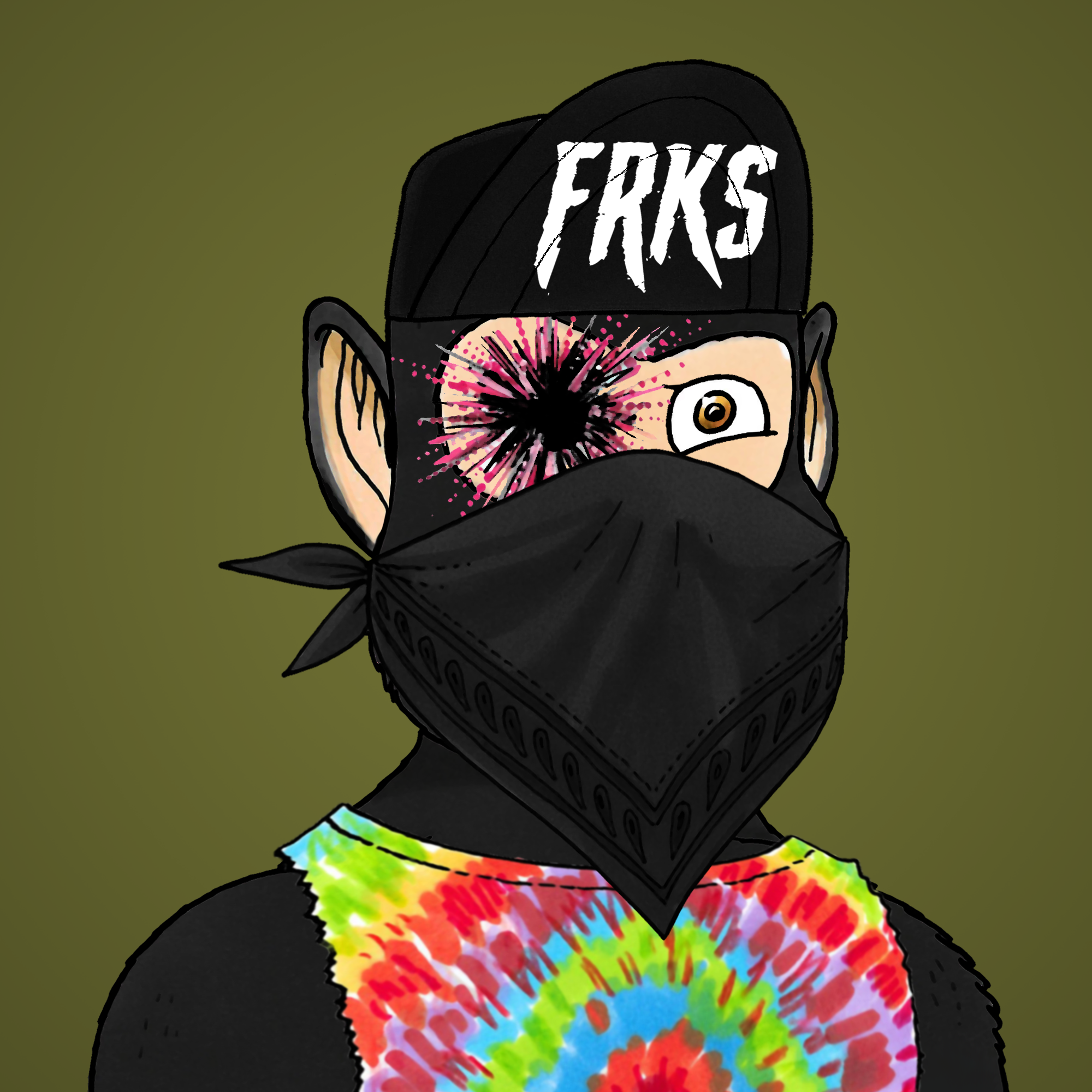 George Trosley - Jungle Freaks - Jungle Freak 114 - NFT # 114