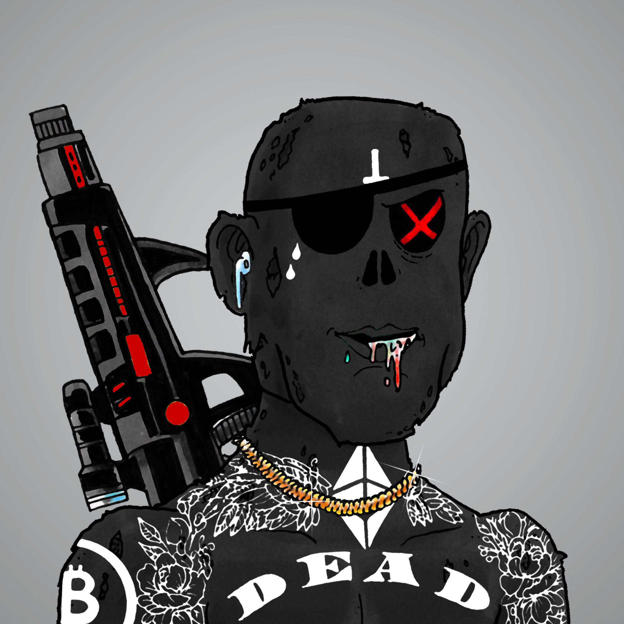 George Trosley - Jungle Freaks - Jungle Freak 1140 - NFT # 1140