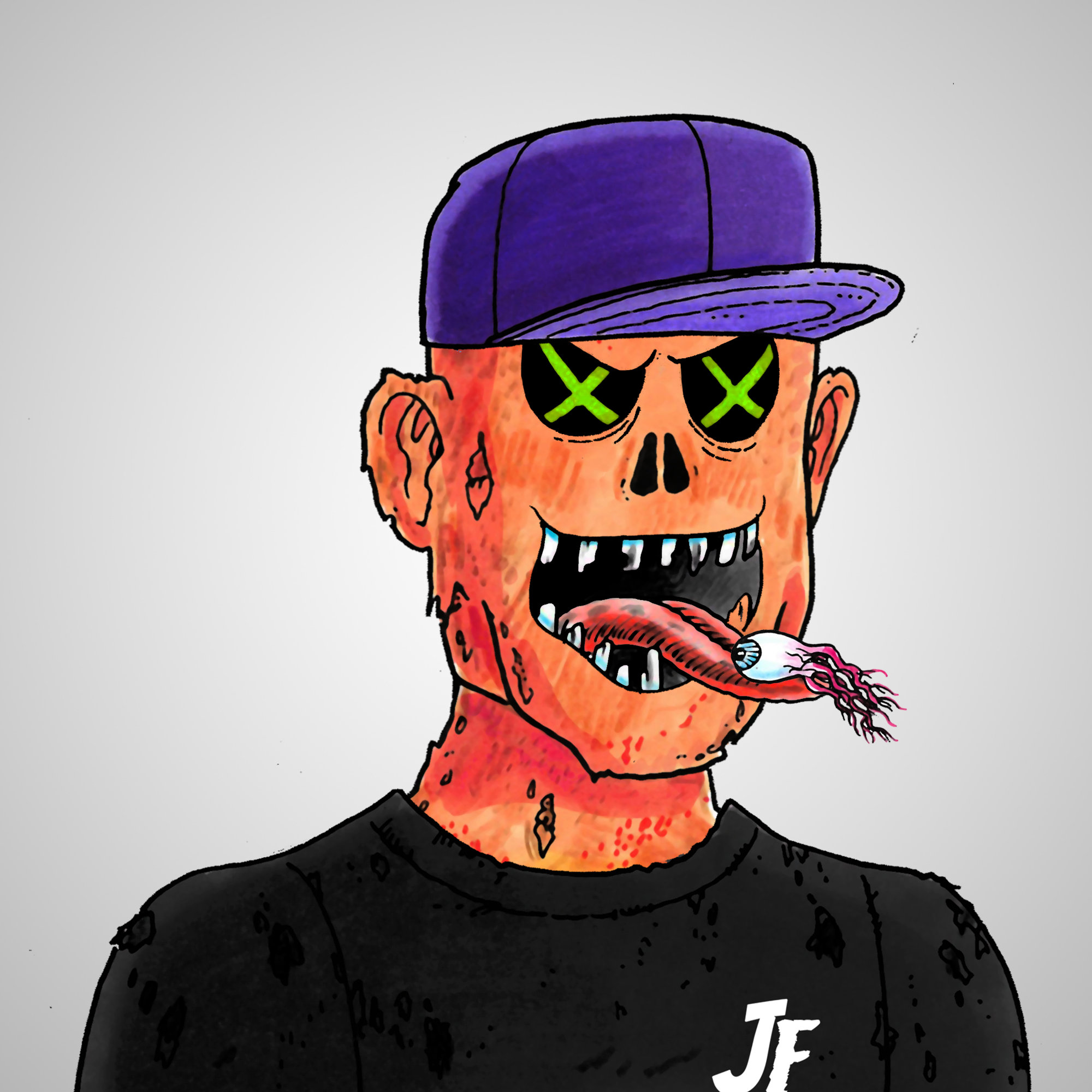 George Trosley - Jungle Freaks - Jungle Freak 115 - NFT # 115