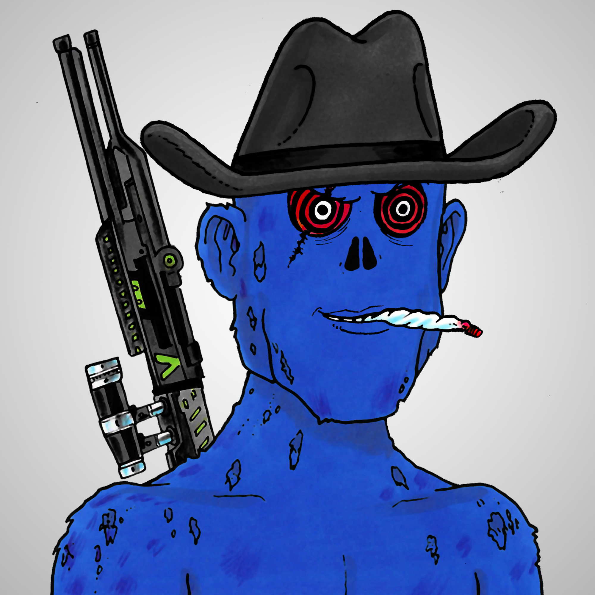 George Trosley - Jungle Freaks - Jungle Freak 1150 - NFT # 1150