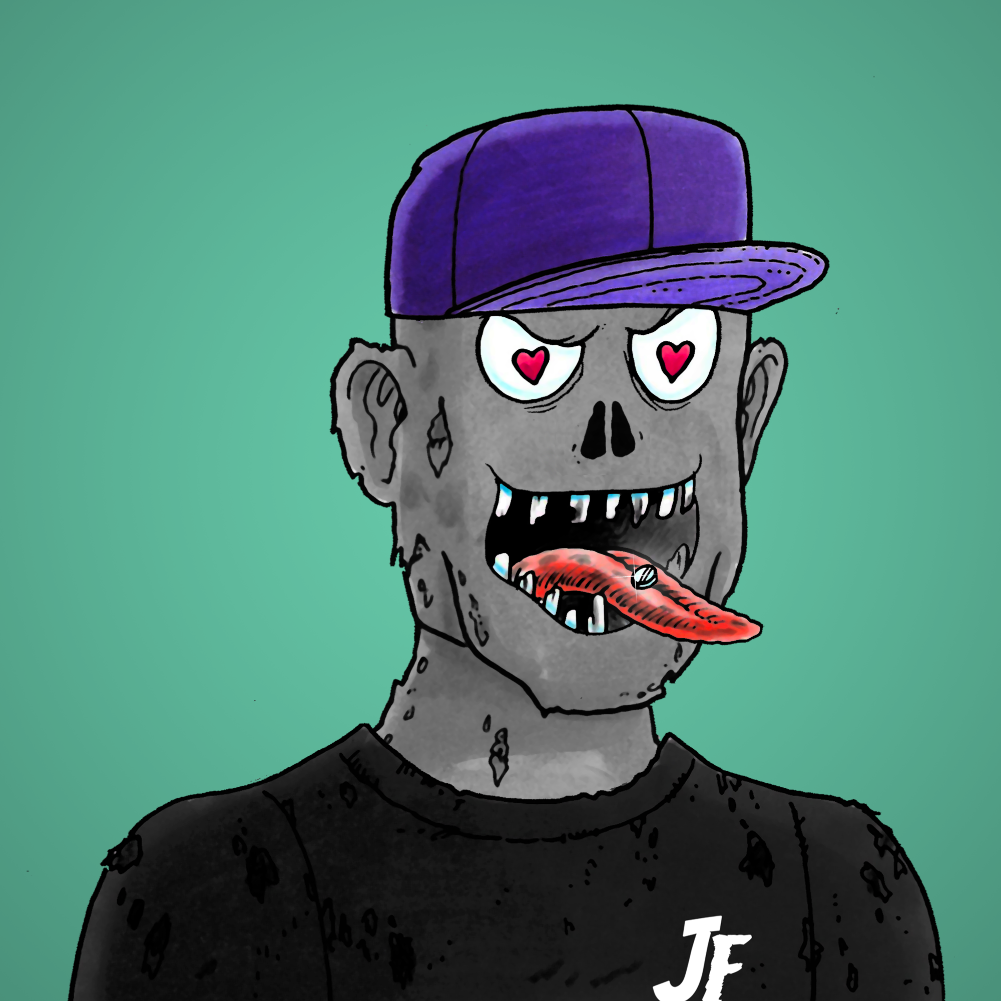 George Trosley - Jungle Freaks - Jungle Freak 1161 - NFT # 1161