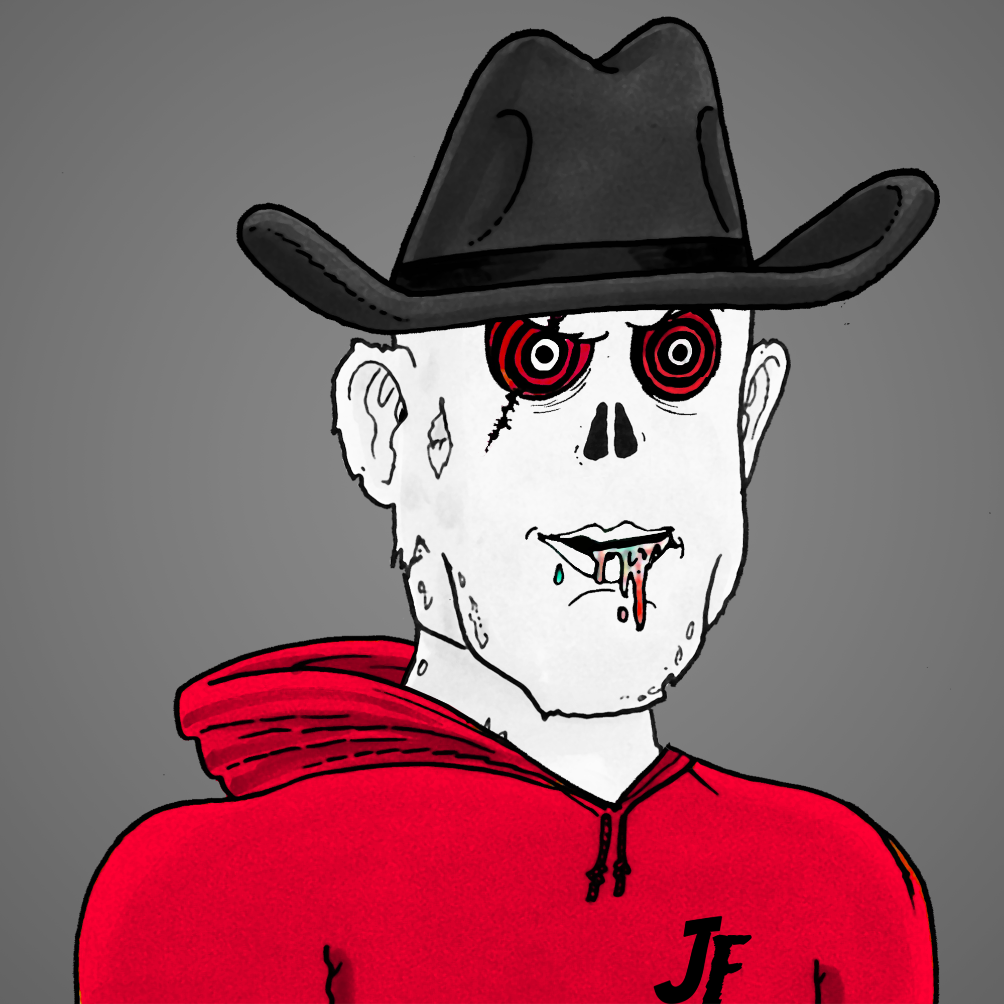 George Trosley - Jungle Freaks - Jungle Freak 1164 - NFT # 1164