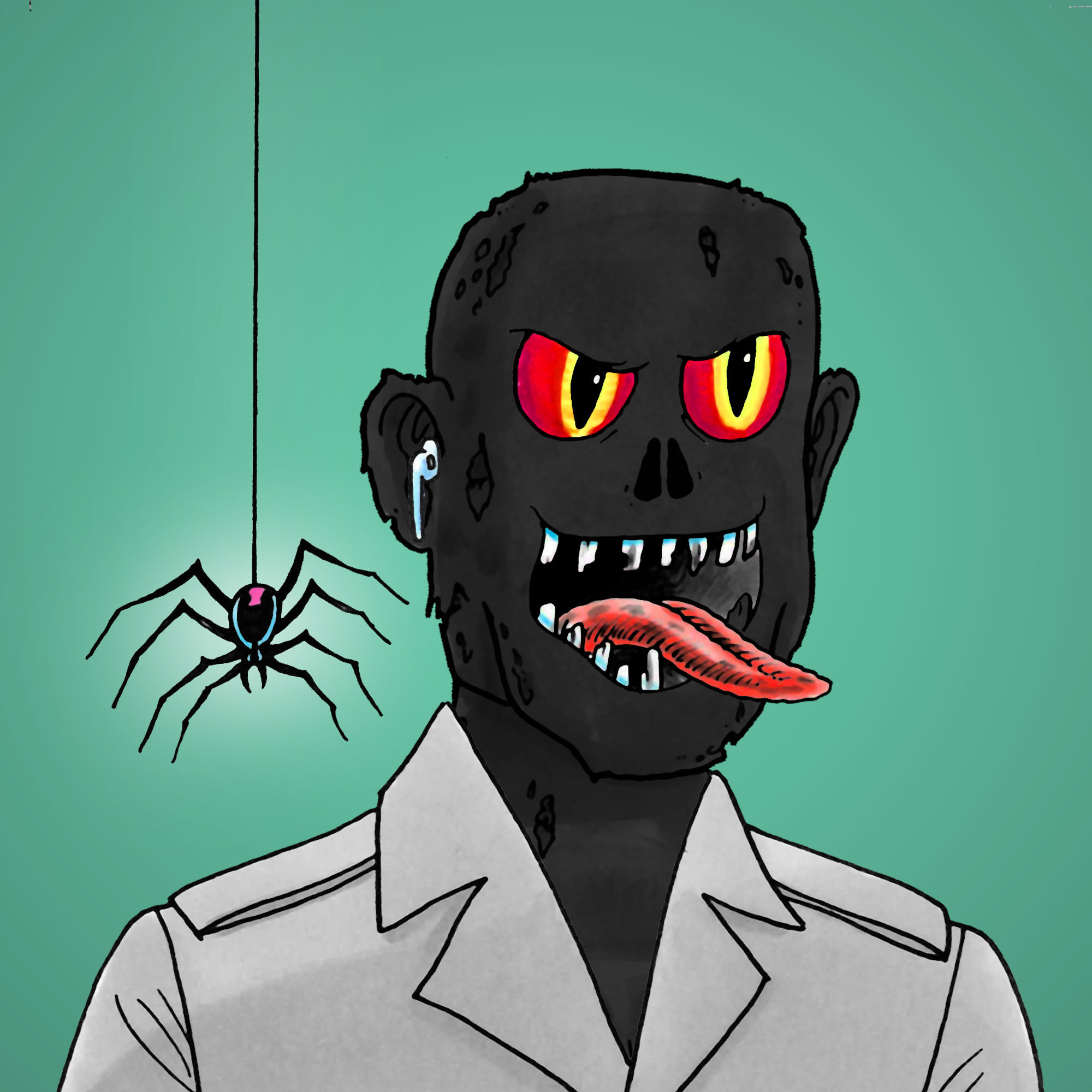 George Trosley - Jungle Freaks - Jungle Freak 1178 - NFT # 1178