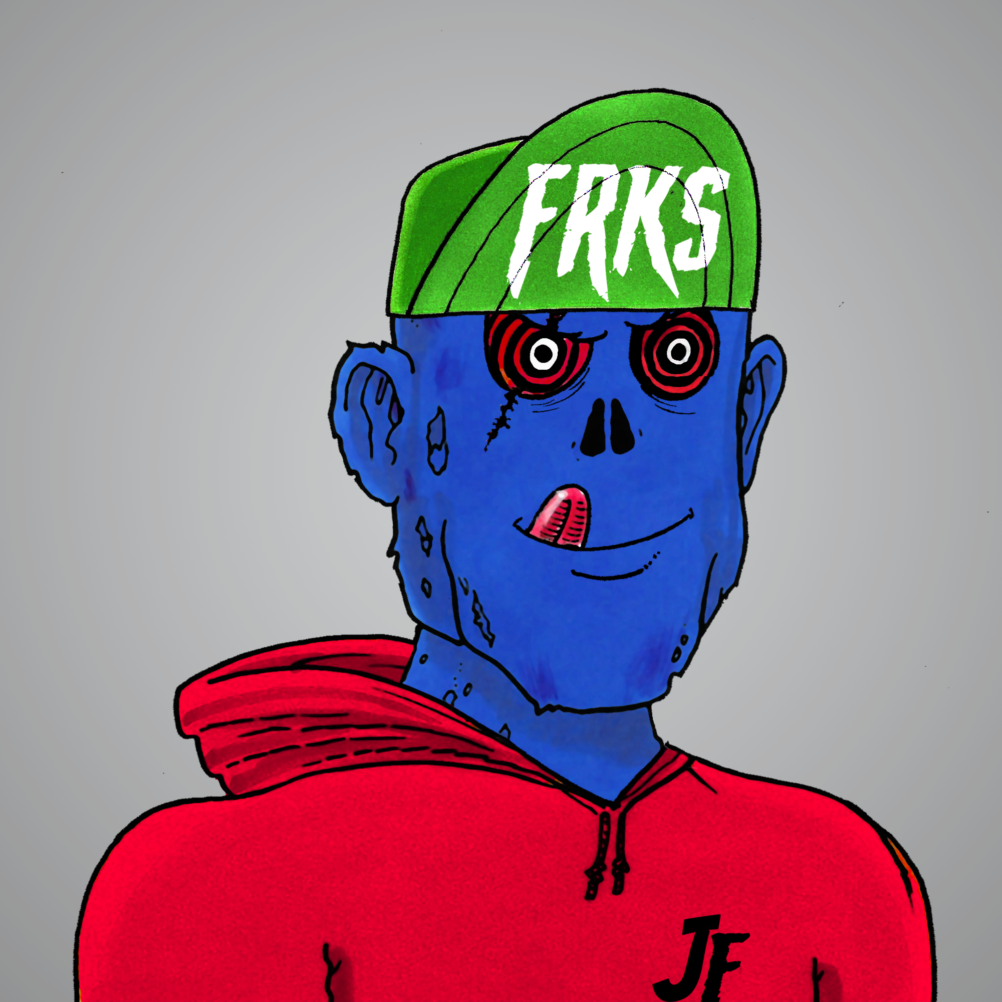 George Trosley - Jungle Freaks - Jungle Freak 1189 - NFT # 1189