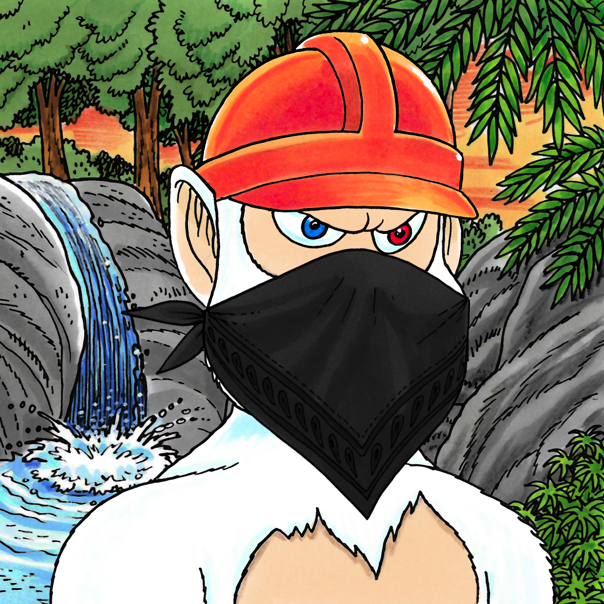 George Trosley - Jungle Freaks - Jungle Freak 1198 - NFT # 1198