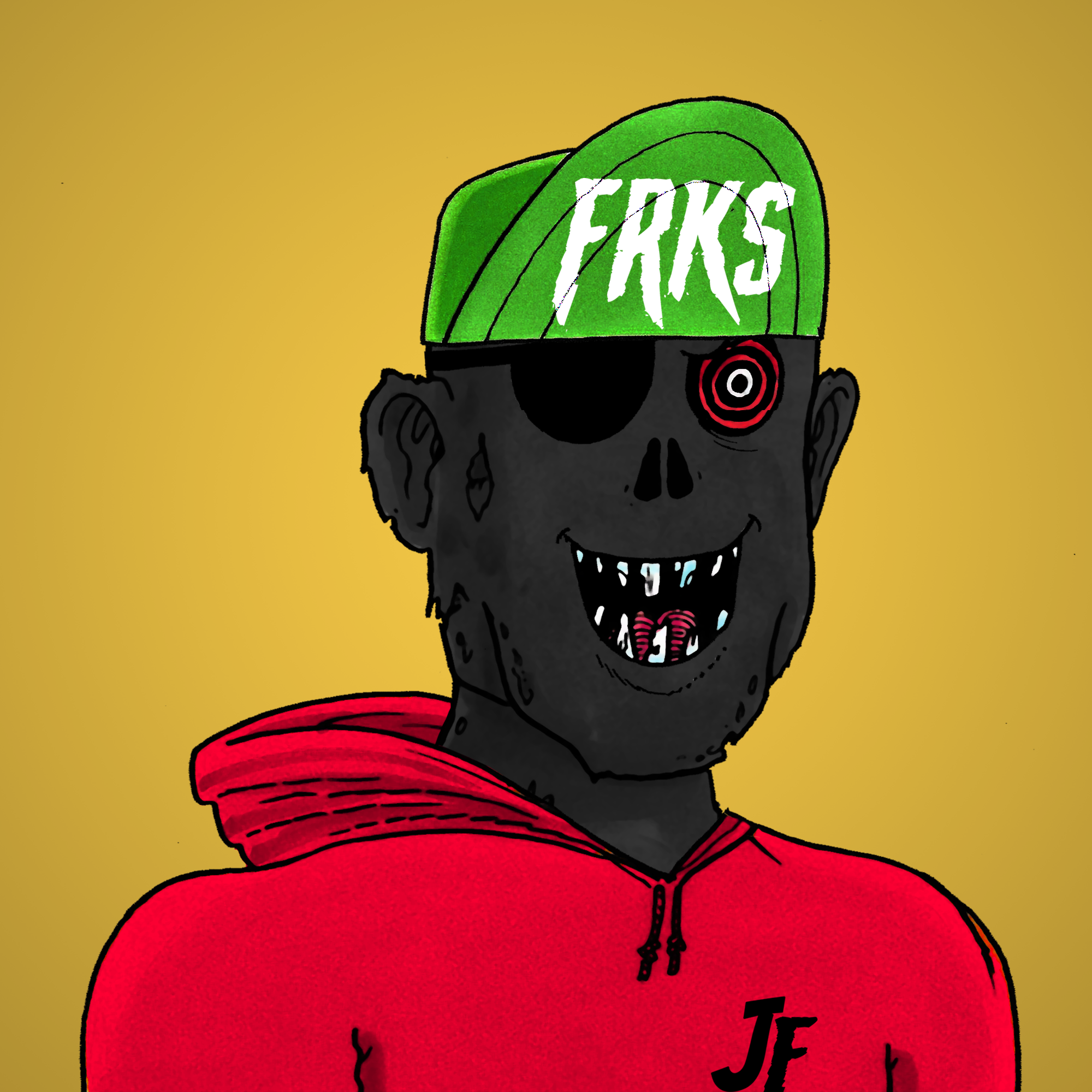 George Trosley - Jungle Freaks - Jungle Freak 12 - NFT # 12