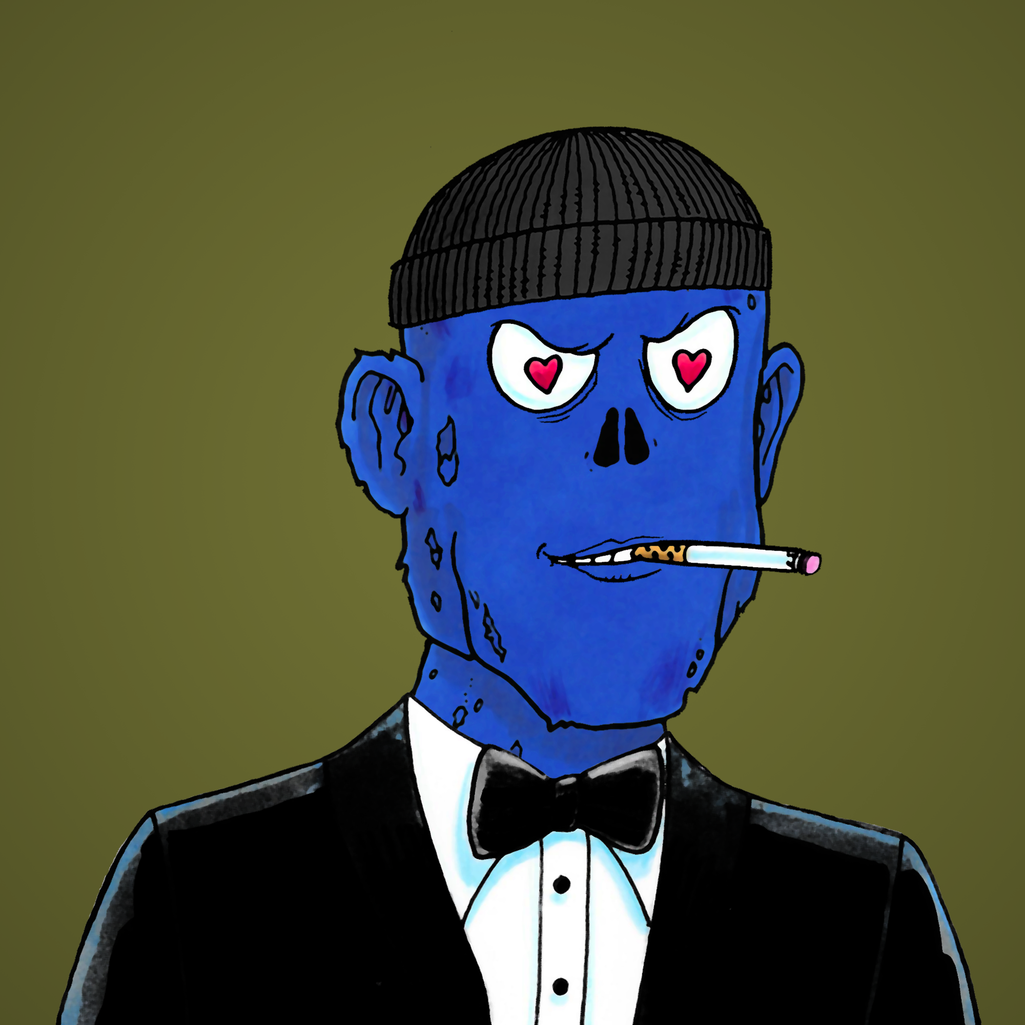 George Trosley - Jungle Freaks - Jungle Freak 1216 - NFT # 1216