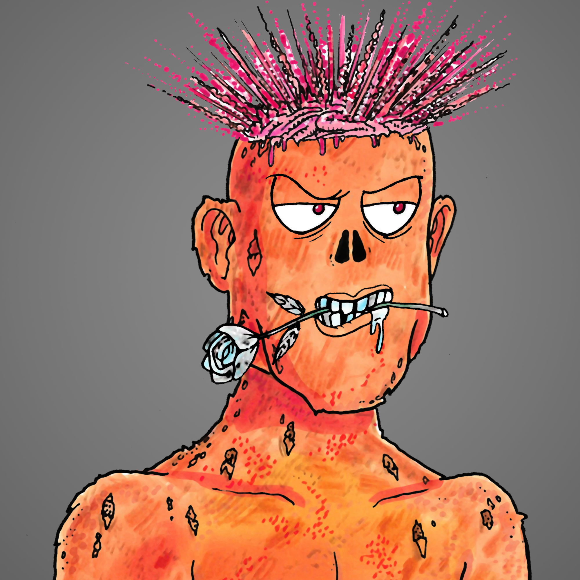 George Trosley - Jungle Freaks - Jungle Freak 122 - NFT # 122