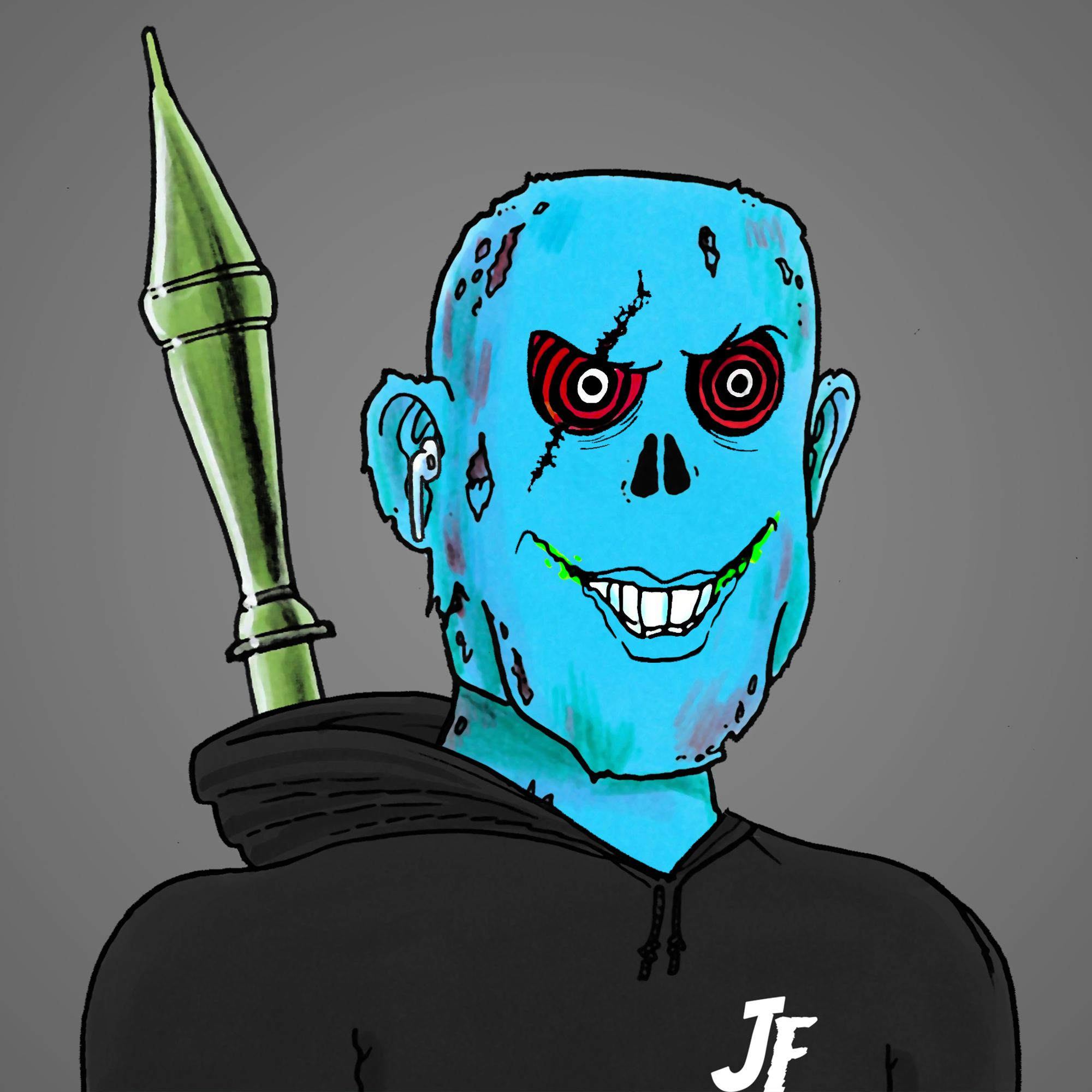 George Trosley - Jungle Freaks - Jungle Freak 1220 - NFT # 1220