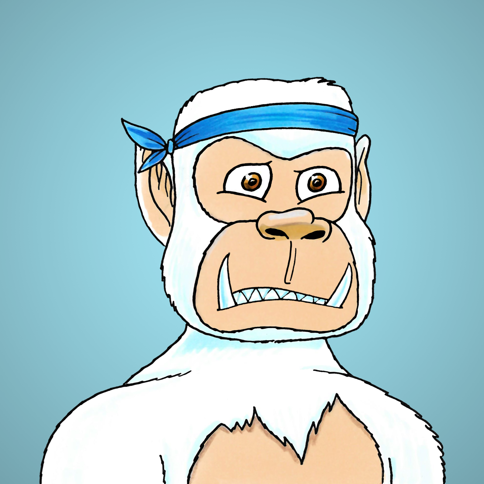 George Trosley - Jungle Freaks - Jungle Freak 1221 - NFT # 1221