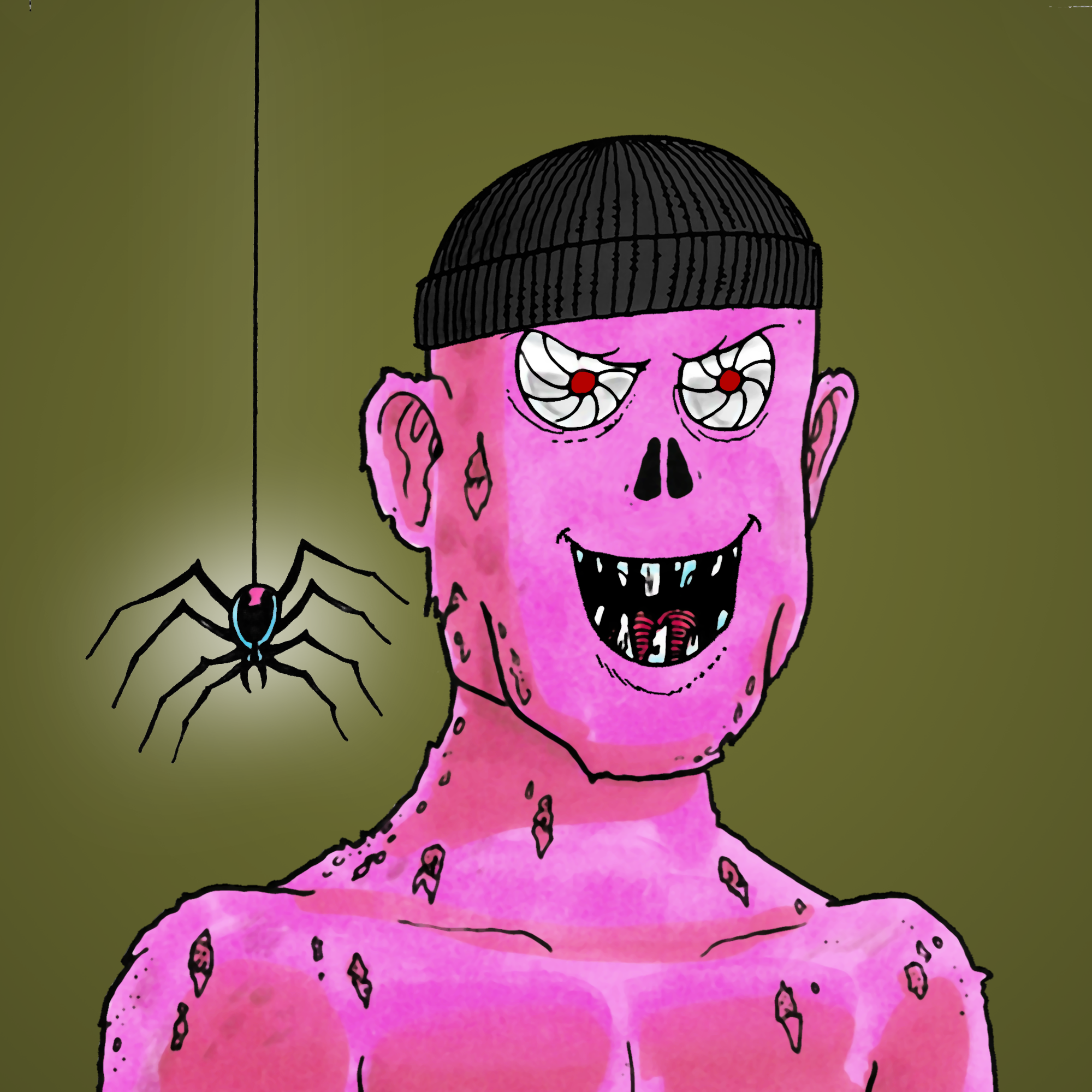 George Trosley - Jungle Freaks - Jungle Freak 1227 - NFT # 1227