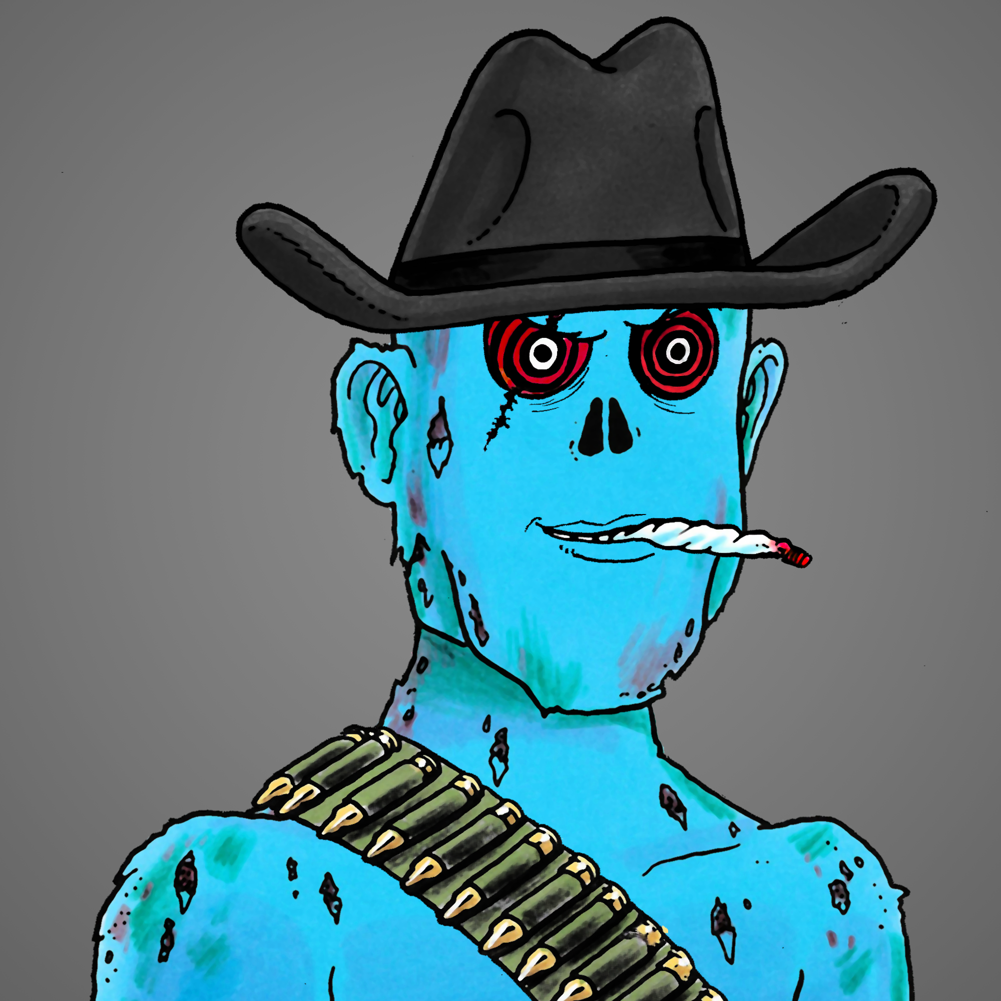 George Trosley - Jungle Freaks - Jungle Freak 1230 - NFT # 1230