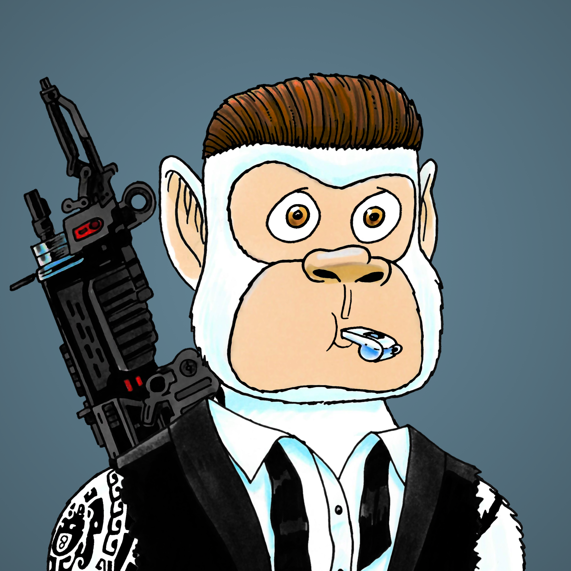 George Trosley - Jungle Freaks - Jungle Freak 1241 - NFT # 1241