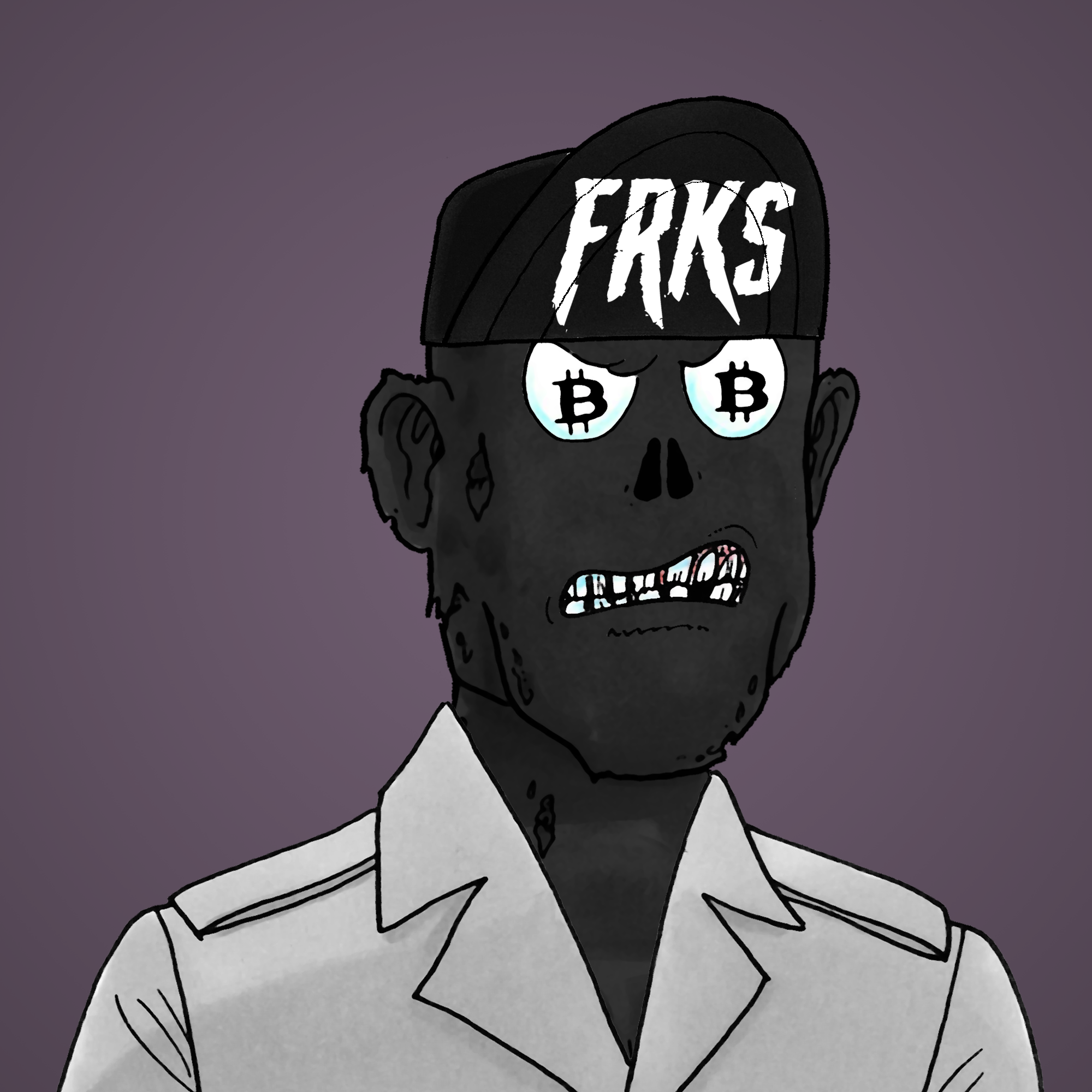 George Trosley - Jungle Freaks - Jungle Freak 1245 - NFT # 1245