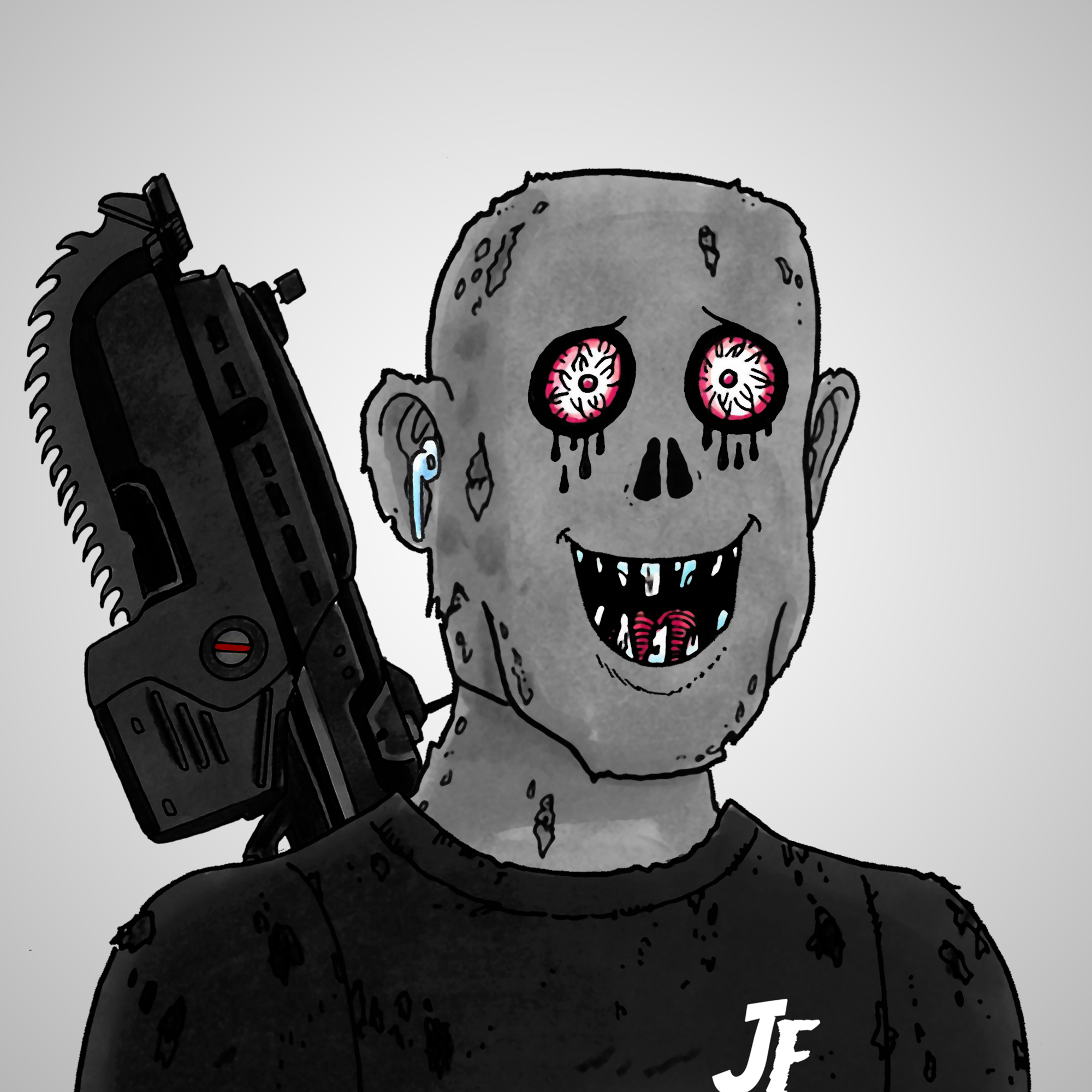 George Trosley - Jungle Freaks - Jungle Freak 125 - NFT # 125