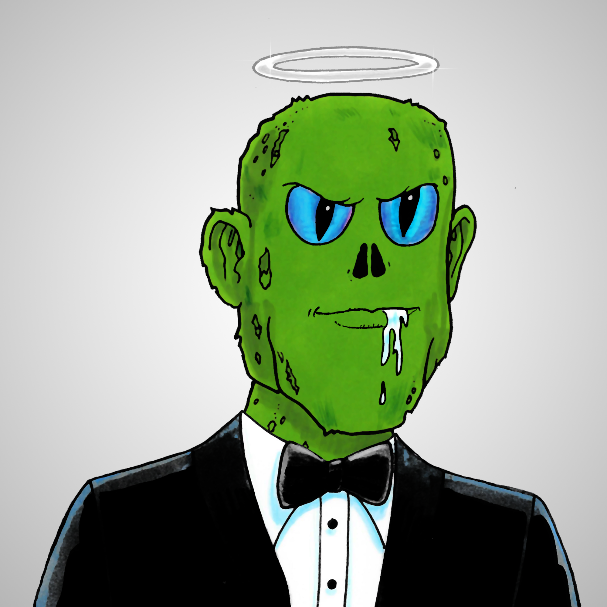 George Trosley - Jungle Freaks - Jungle Freak 1254 - NFT # 1254