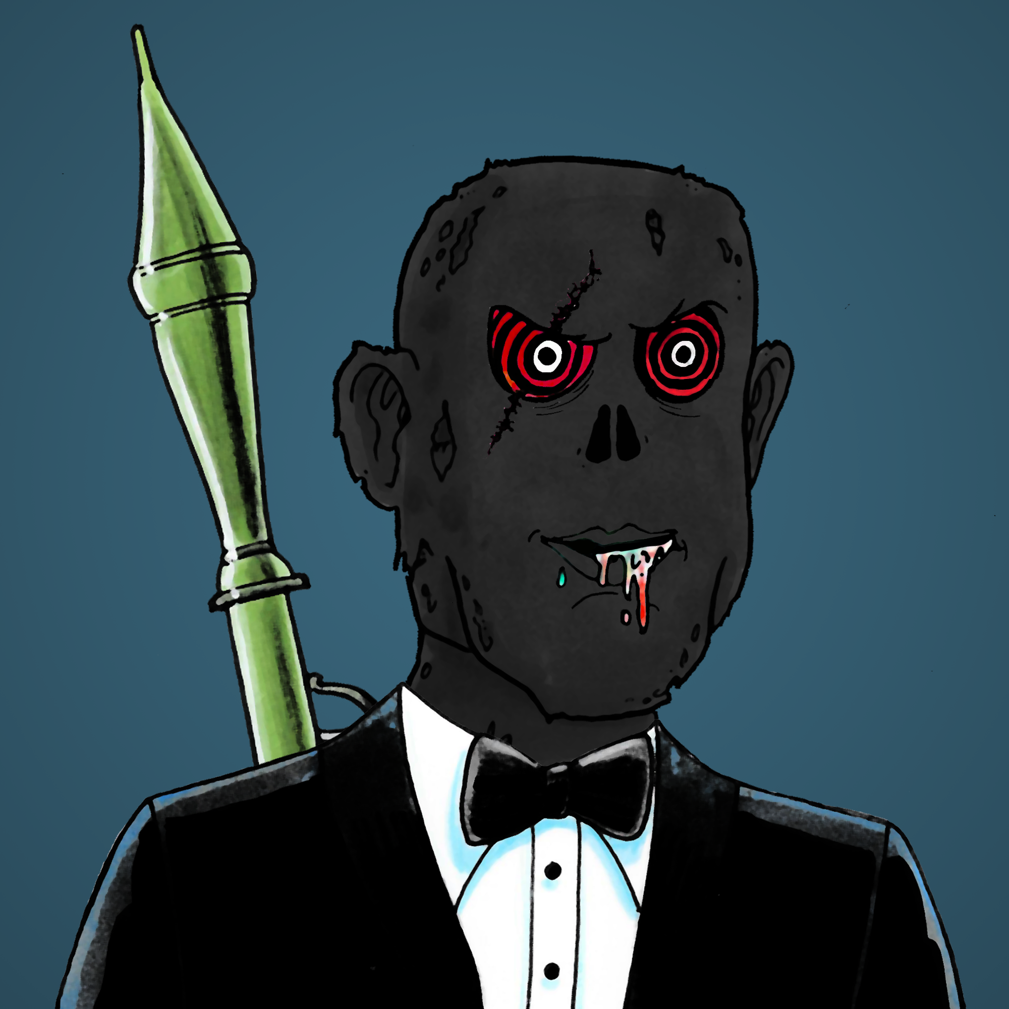 George Trosley - Jungle Freaks - Jungle Freak 1256 - NFT # 1256