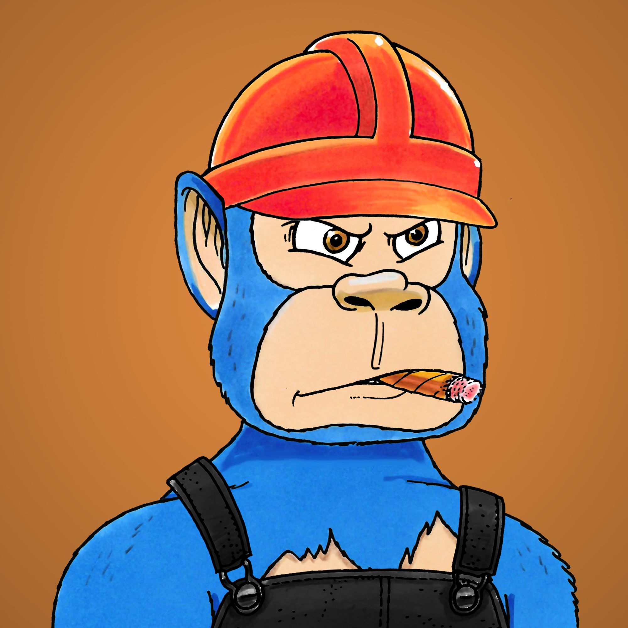 George Trosley - Jungle Freaks - Jungle Freak 1259 - NFT # 1259