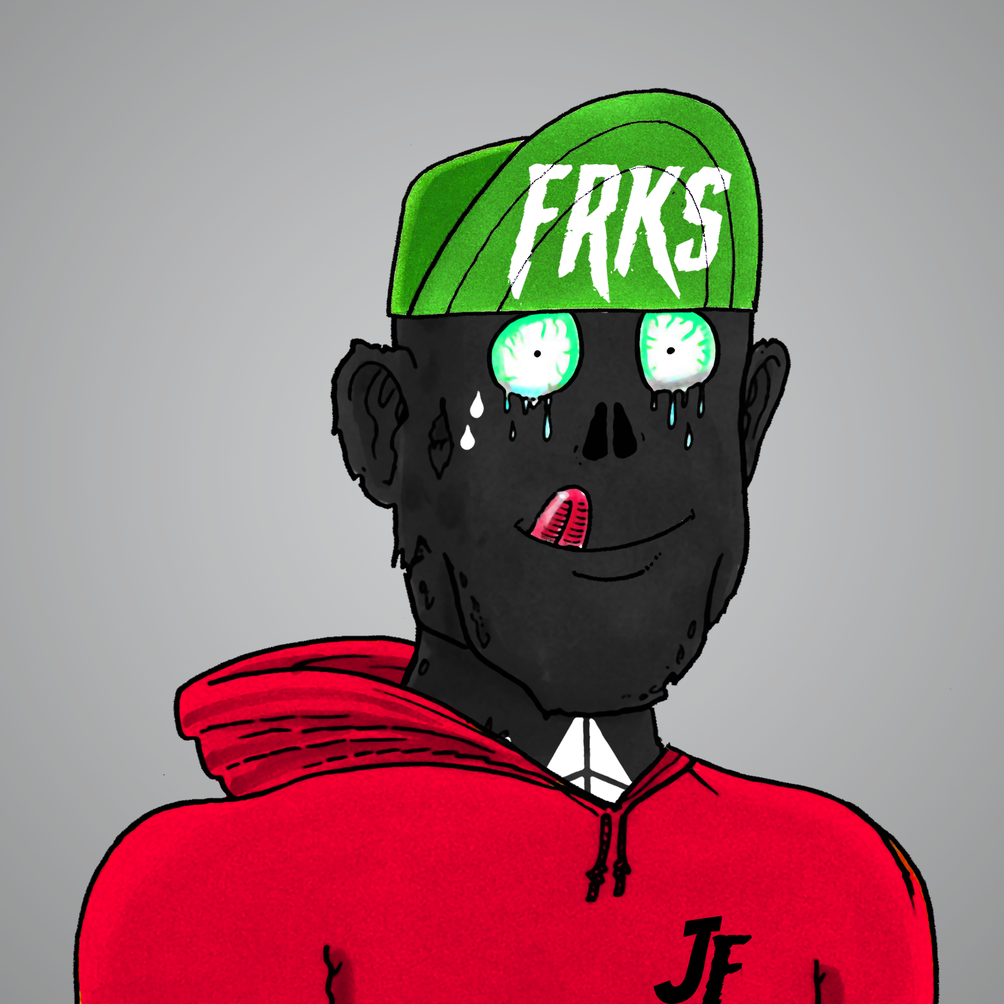 George Trosley - Jungle Freaks - Jungle Freak 1263 - NFT # 1263