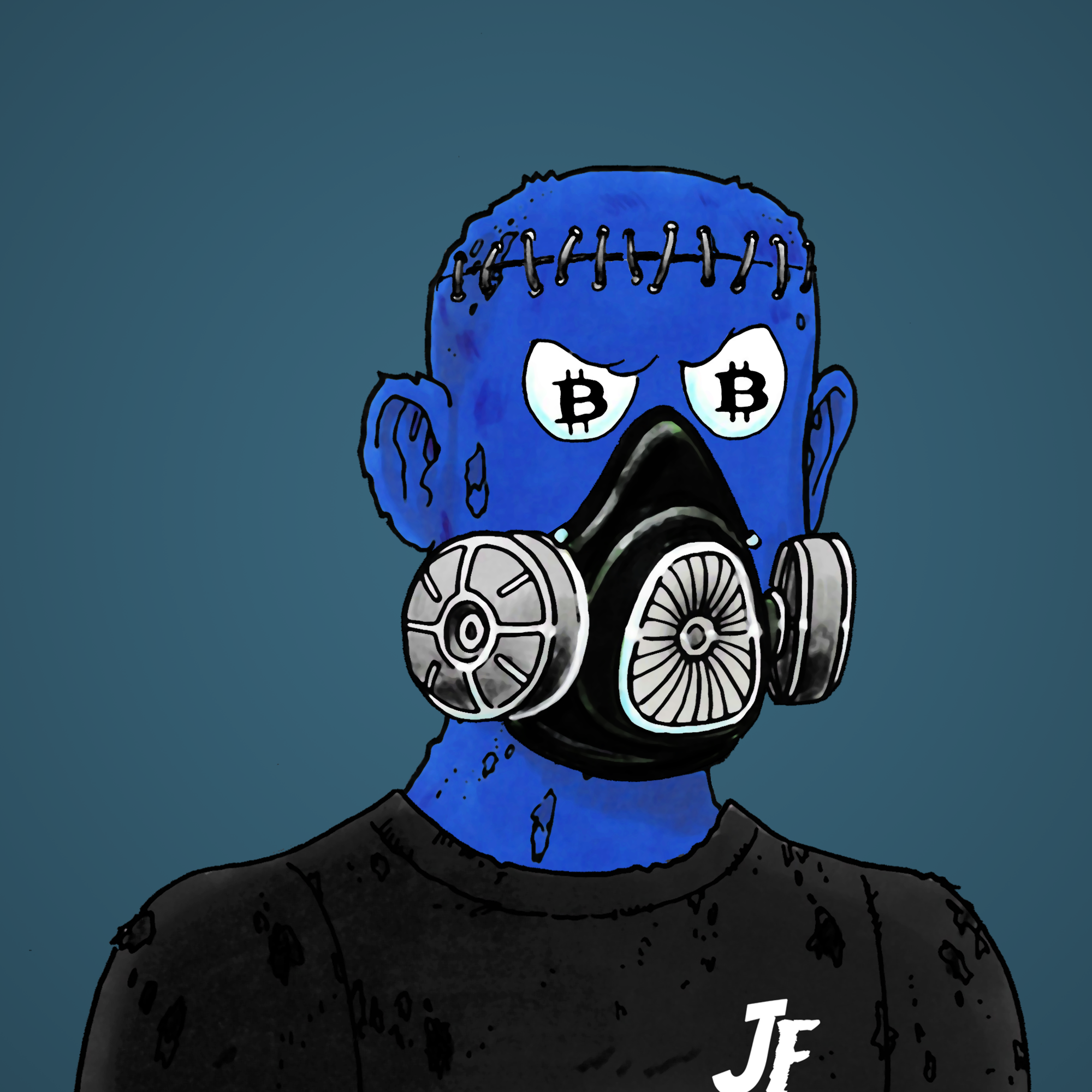 George Trosley - Jungle Freaks - Jungle Freak 1267 - NFT # 1267