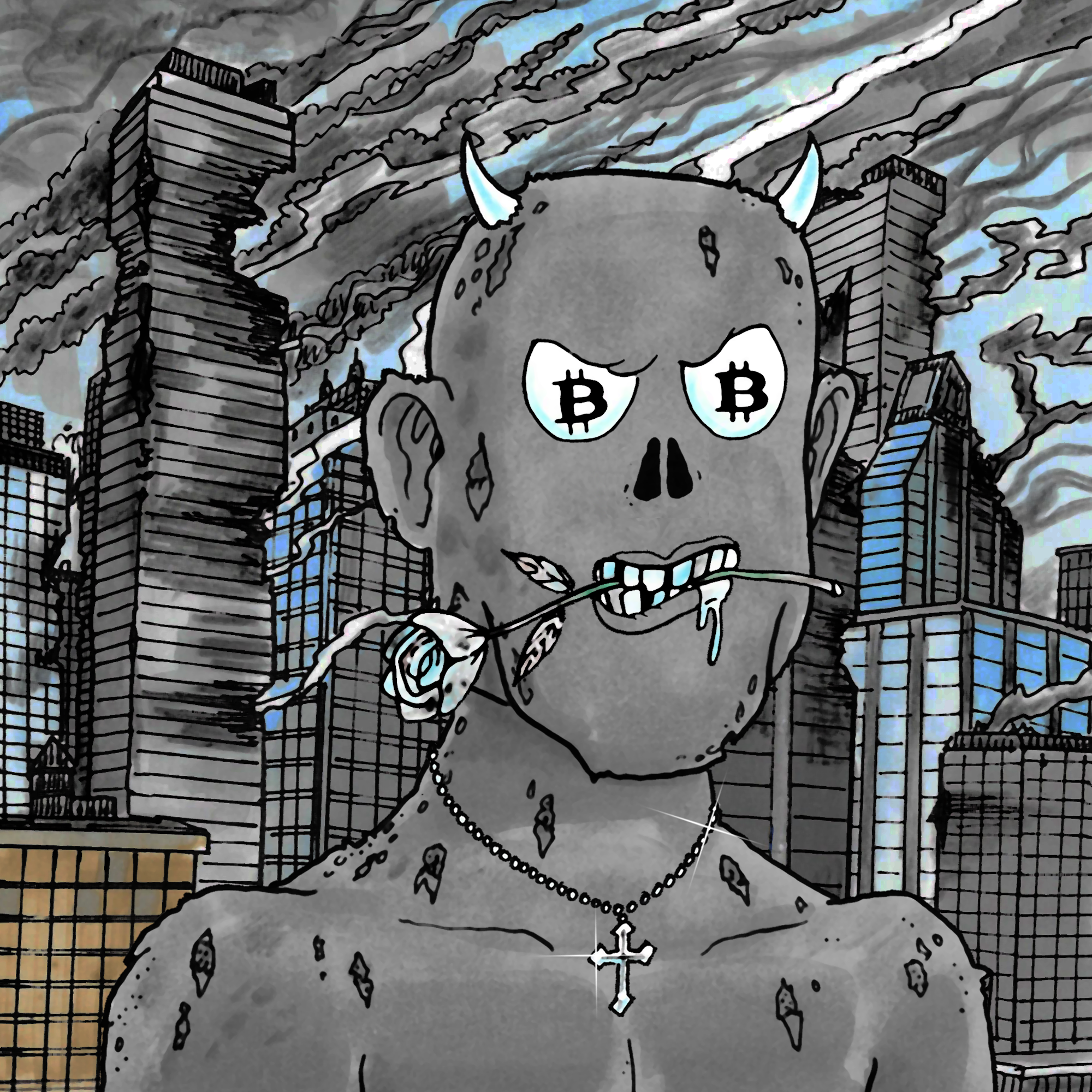 George Trosley - Jungle Freaks - Jungle Freak 1270 - NFT # 1270