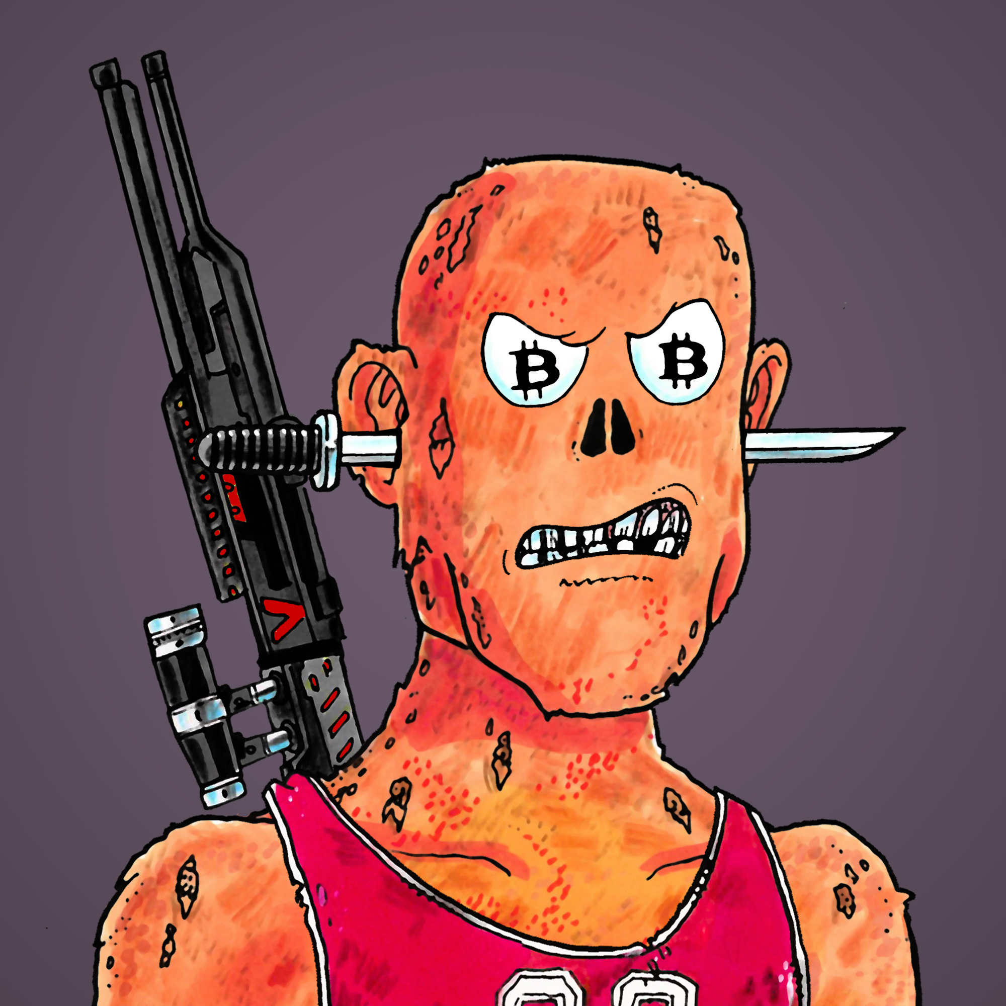 George Trosley - Jungle Freaks - Jungle Freak 1272 - NFT # 1272